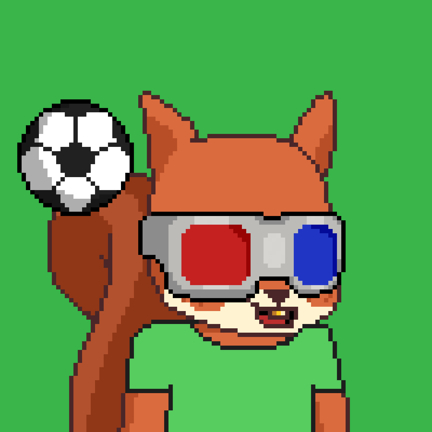 Pixel Squirrels #3644 NFT on Algorand