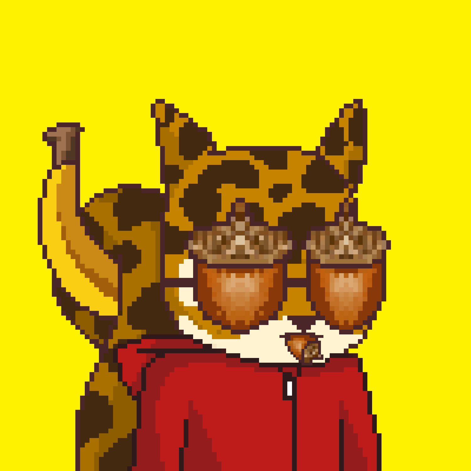 Pixel Squirrels #3653 NFT on Algorand