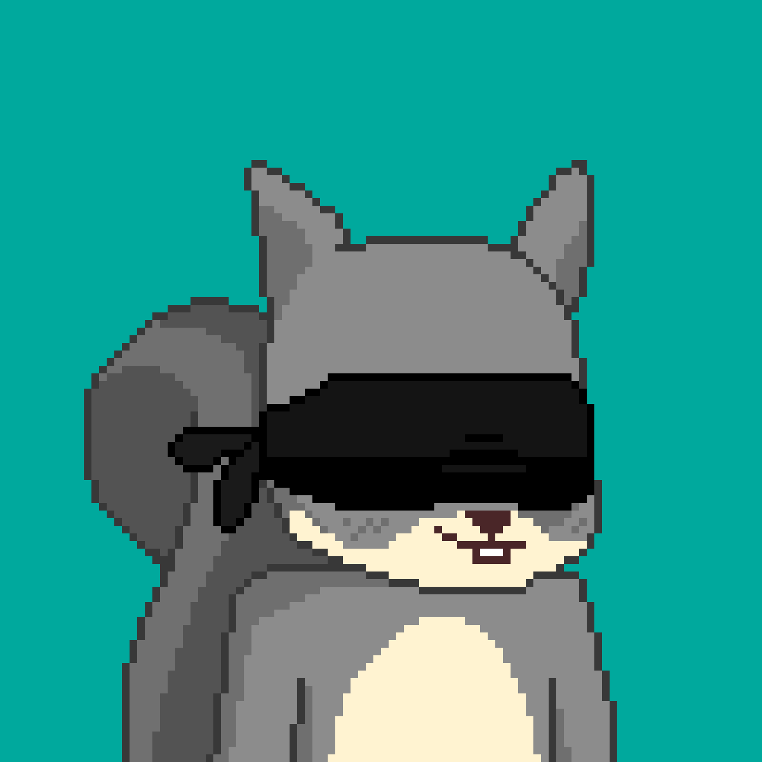 Pixel Squirrels #3657 NFT on Algorand