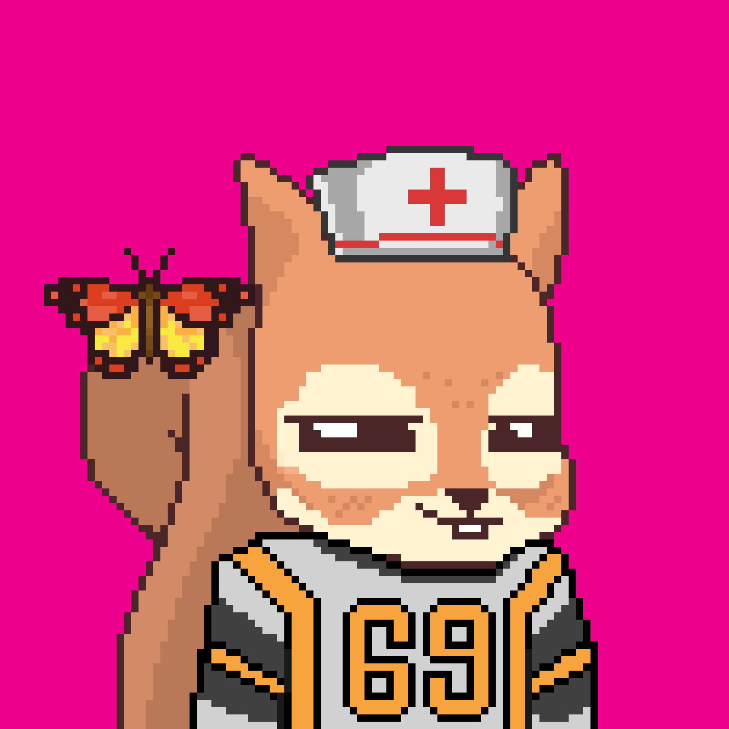 Pixel Squirrels #3663 NFT on Algorand