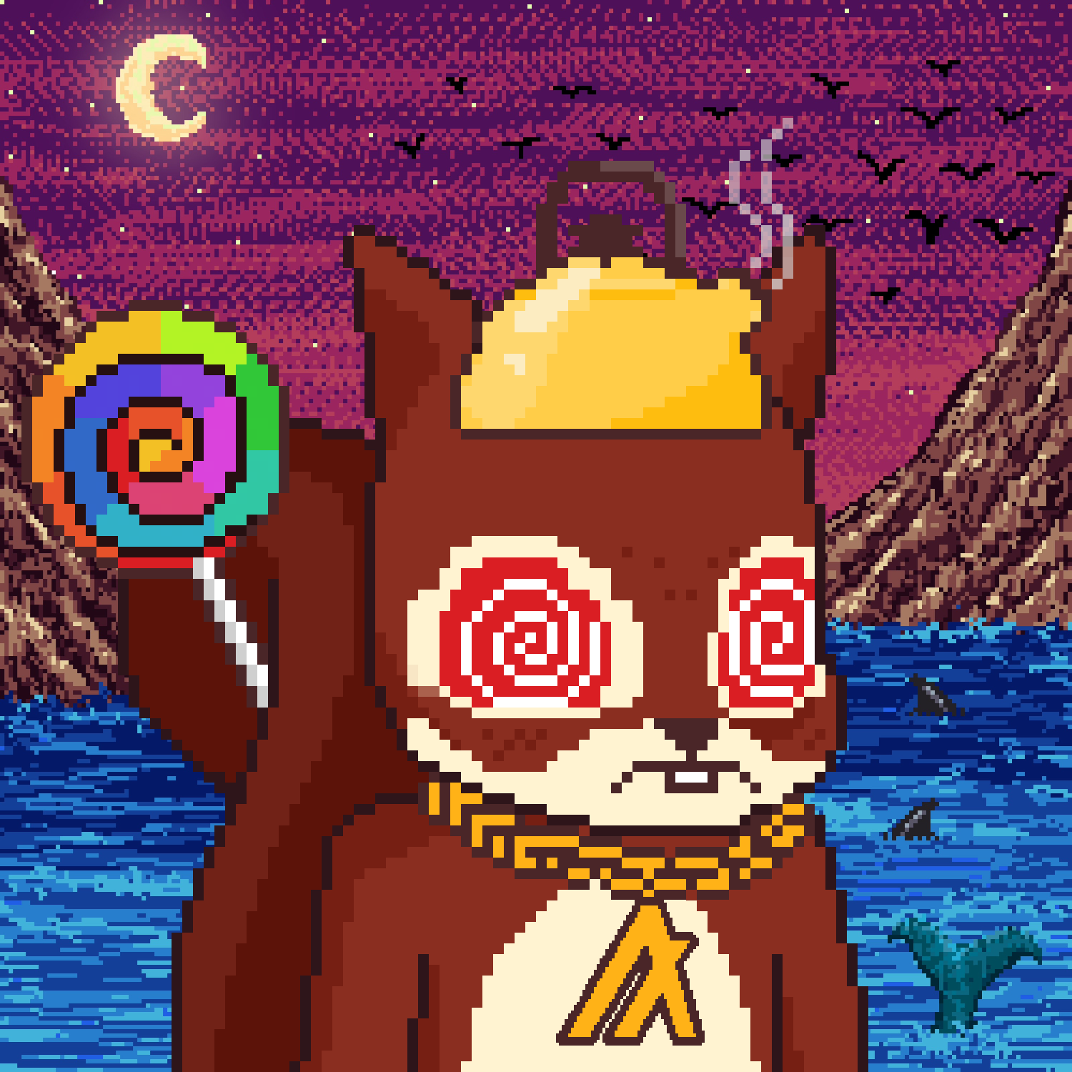 Pixel Squirrels #3669 NFT on Algorand