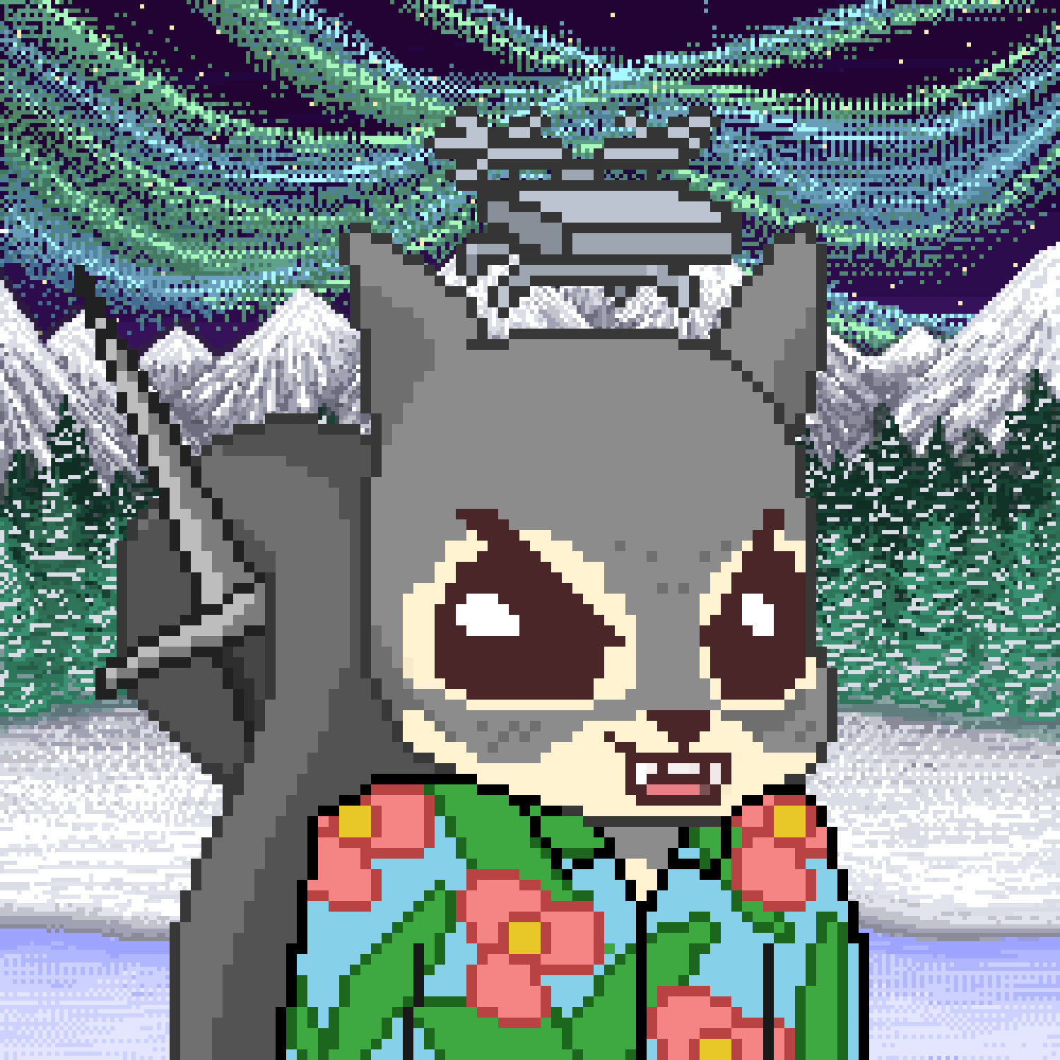 Pixel Squirrels #3670 NFT on Algorand