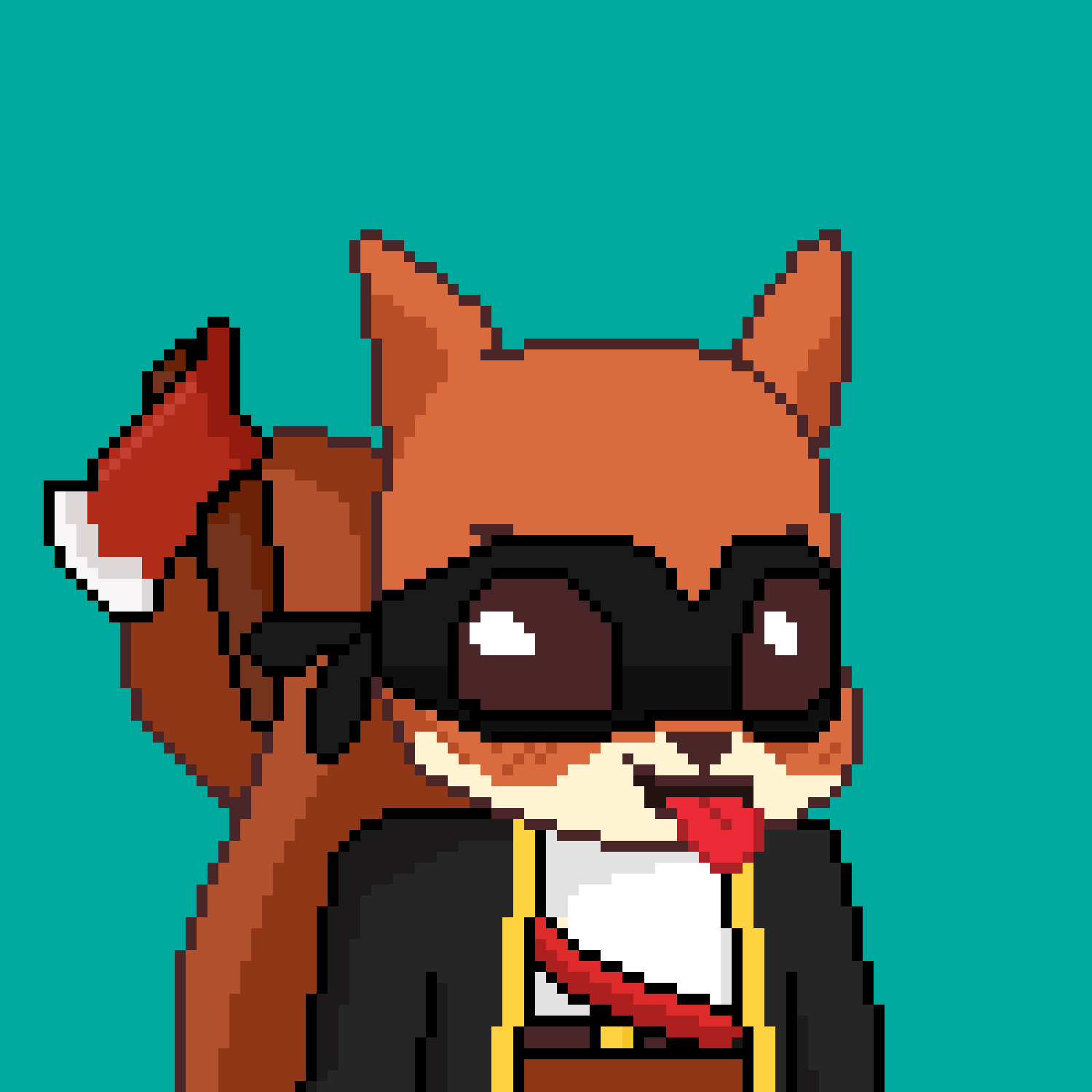 Pixel Squirrels #3678 NFT on Algorand