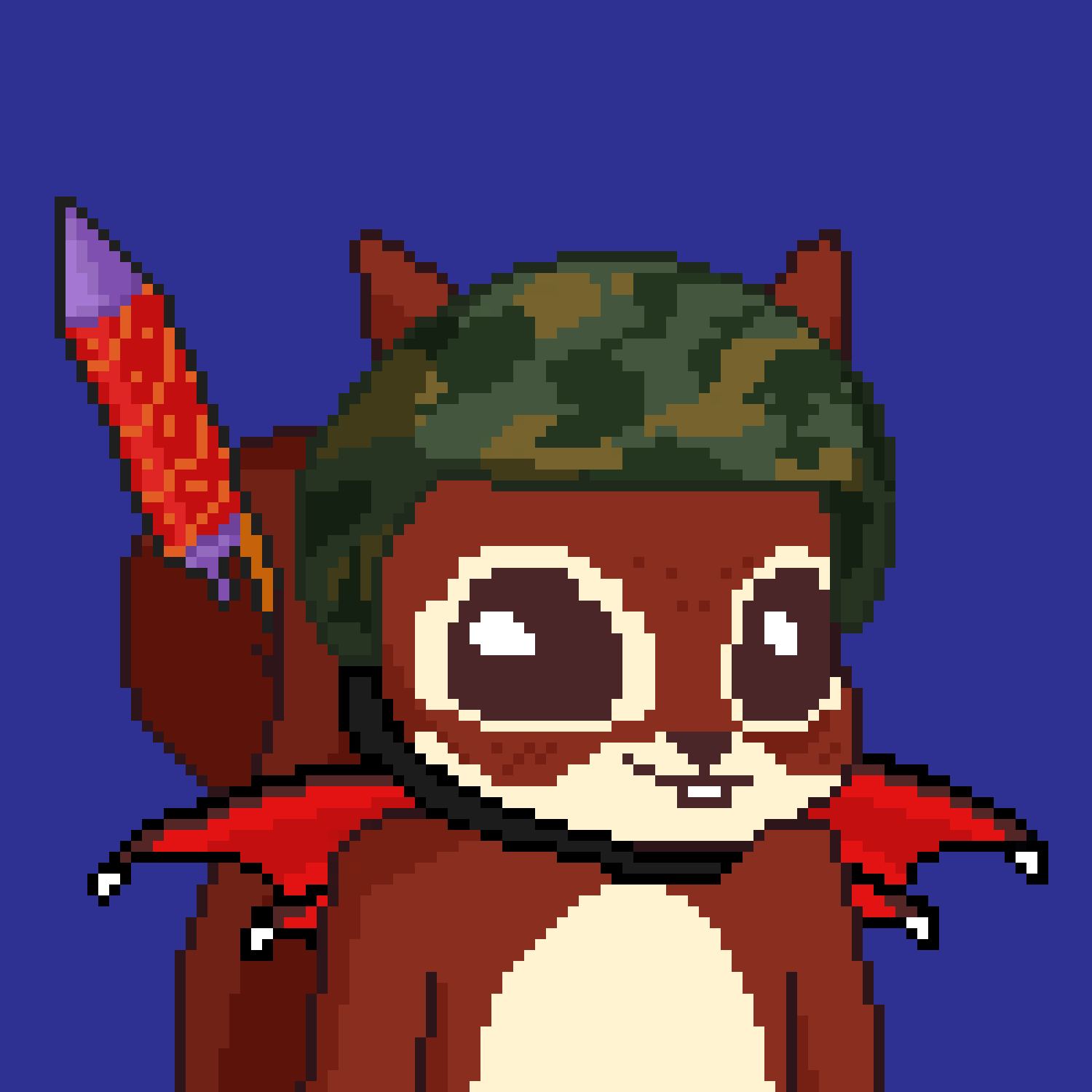 Pixel Squirrels #3681 NFT on Algorand