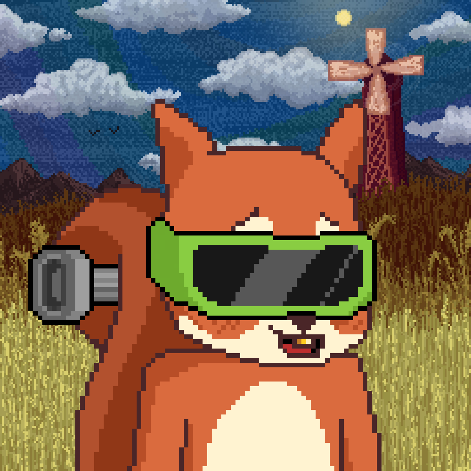 Pixel Squirrels #3701 NFT on Algorand