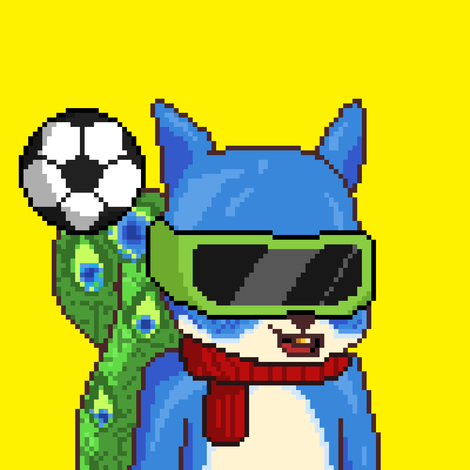 Pixel Squirrels #3702 NFT on Algorand