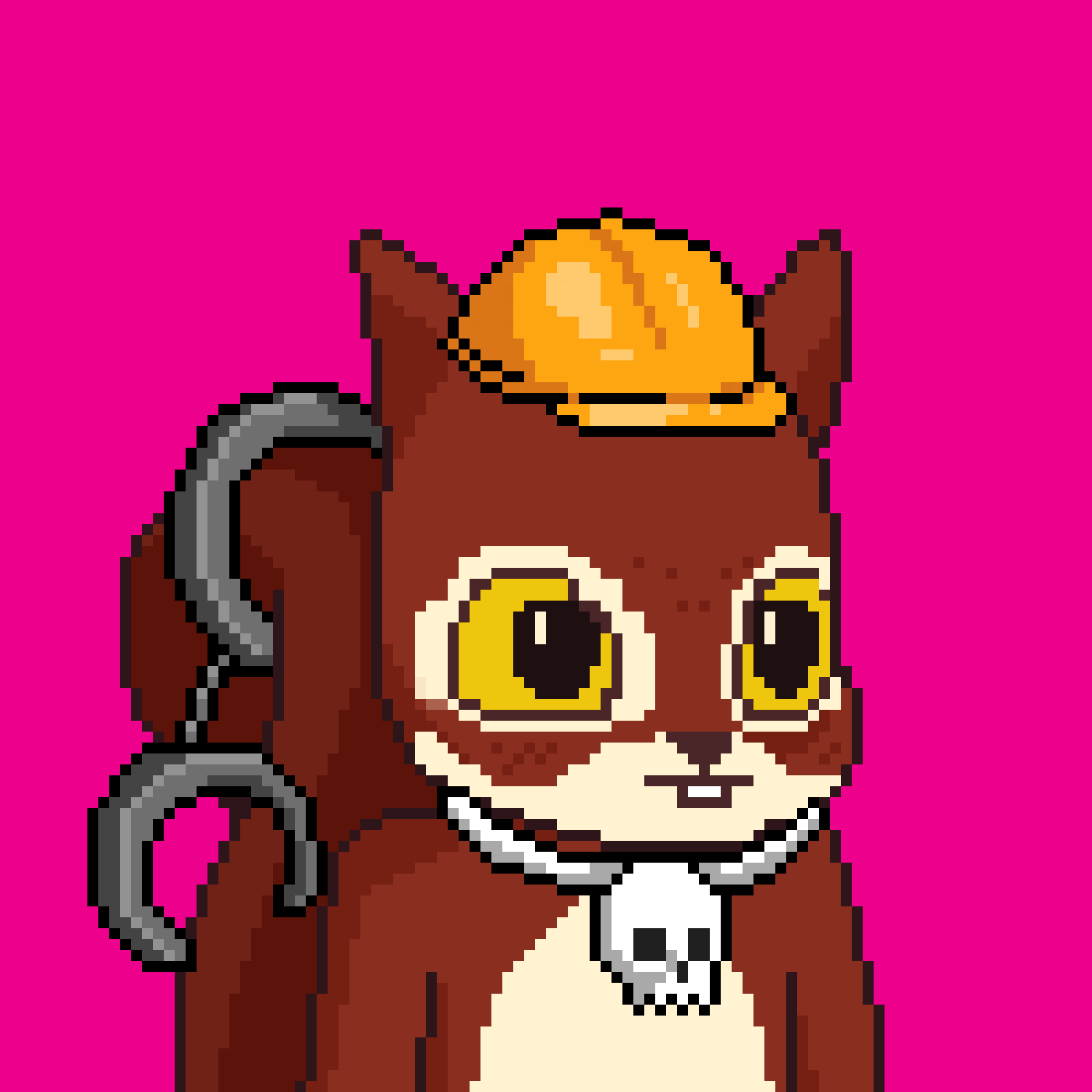 Pixel Squirrels #3706 NFT on Algorand