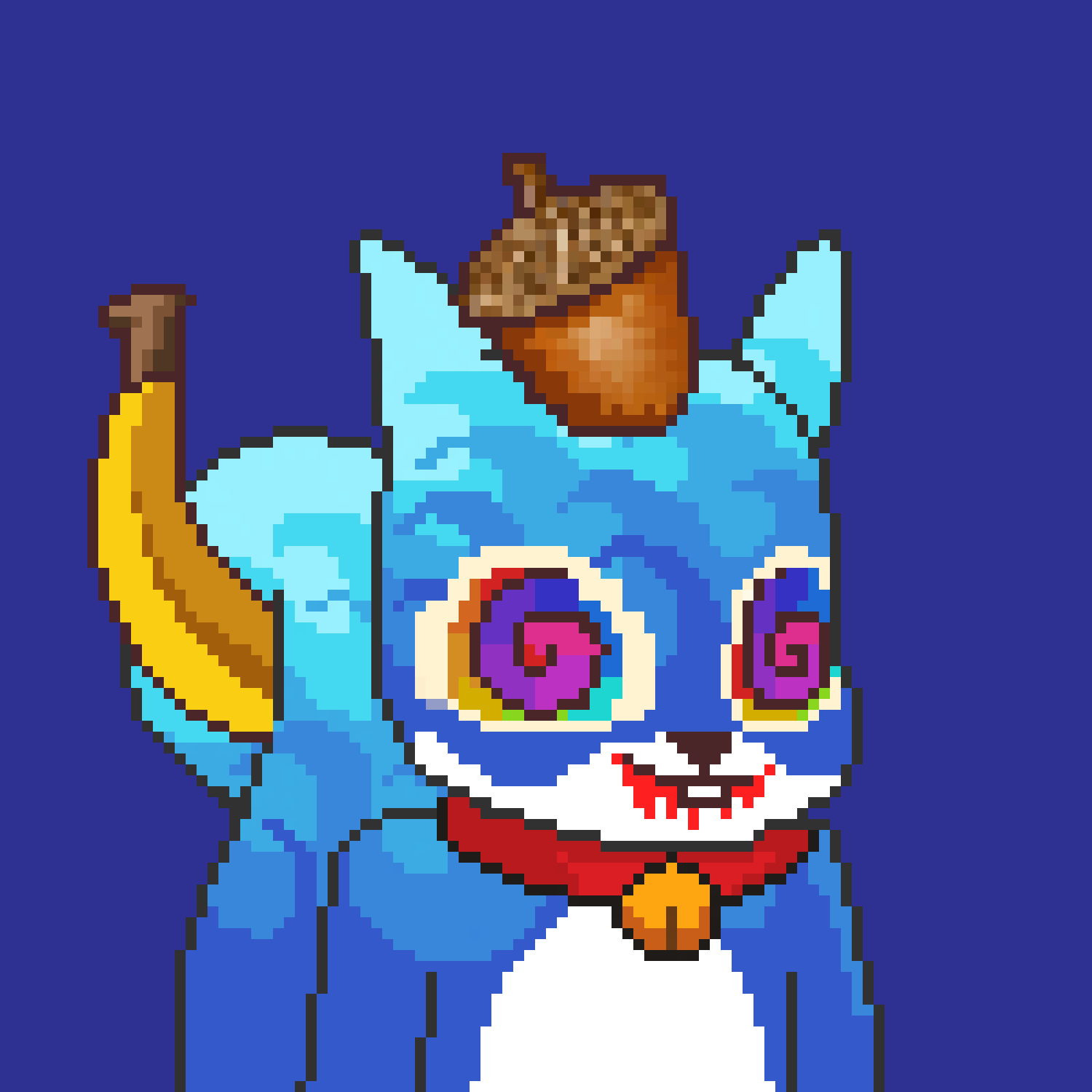 Pixel Squirrels #3707 NFT on Algorand