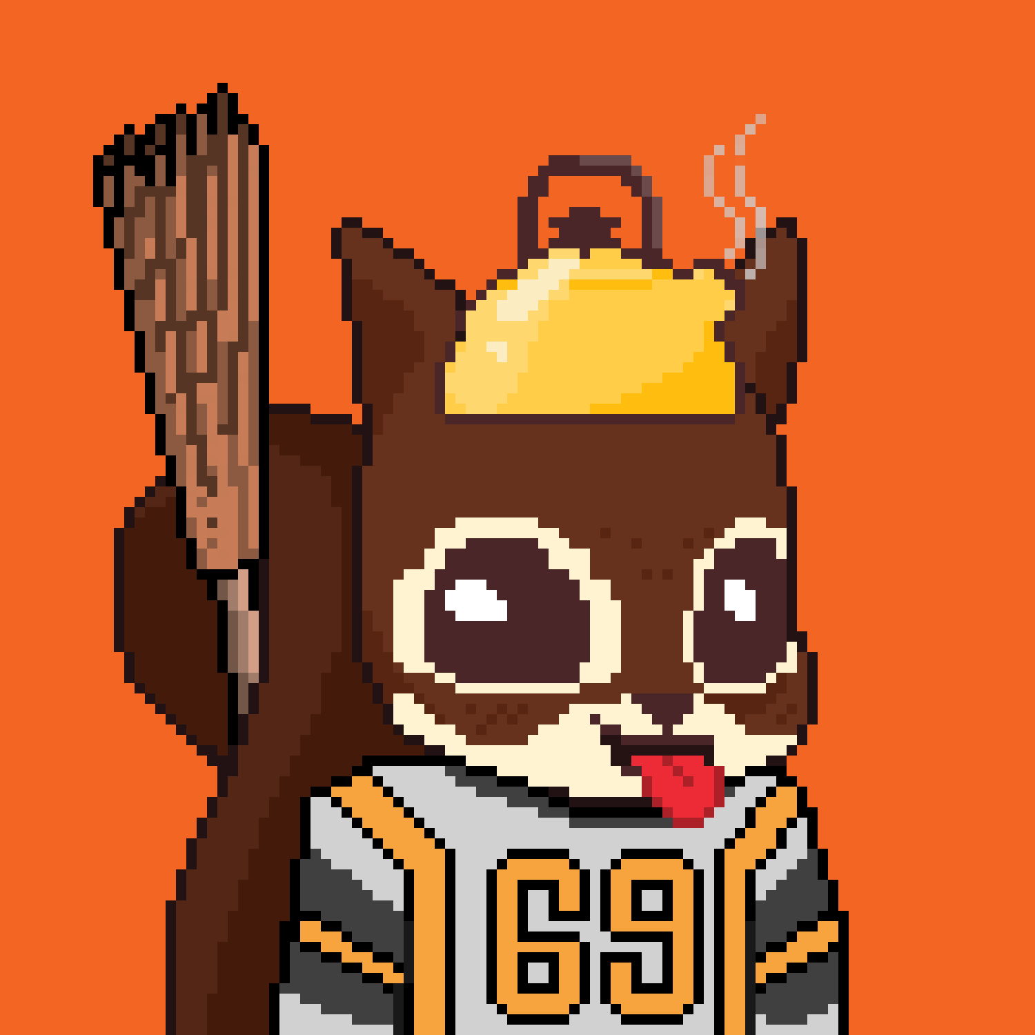 Pixel Squirrels #3727 NFT on Algorand
