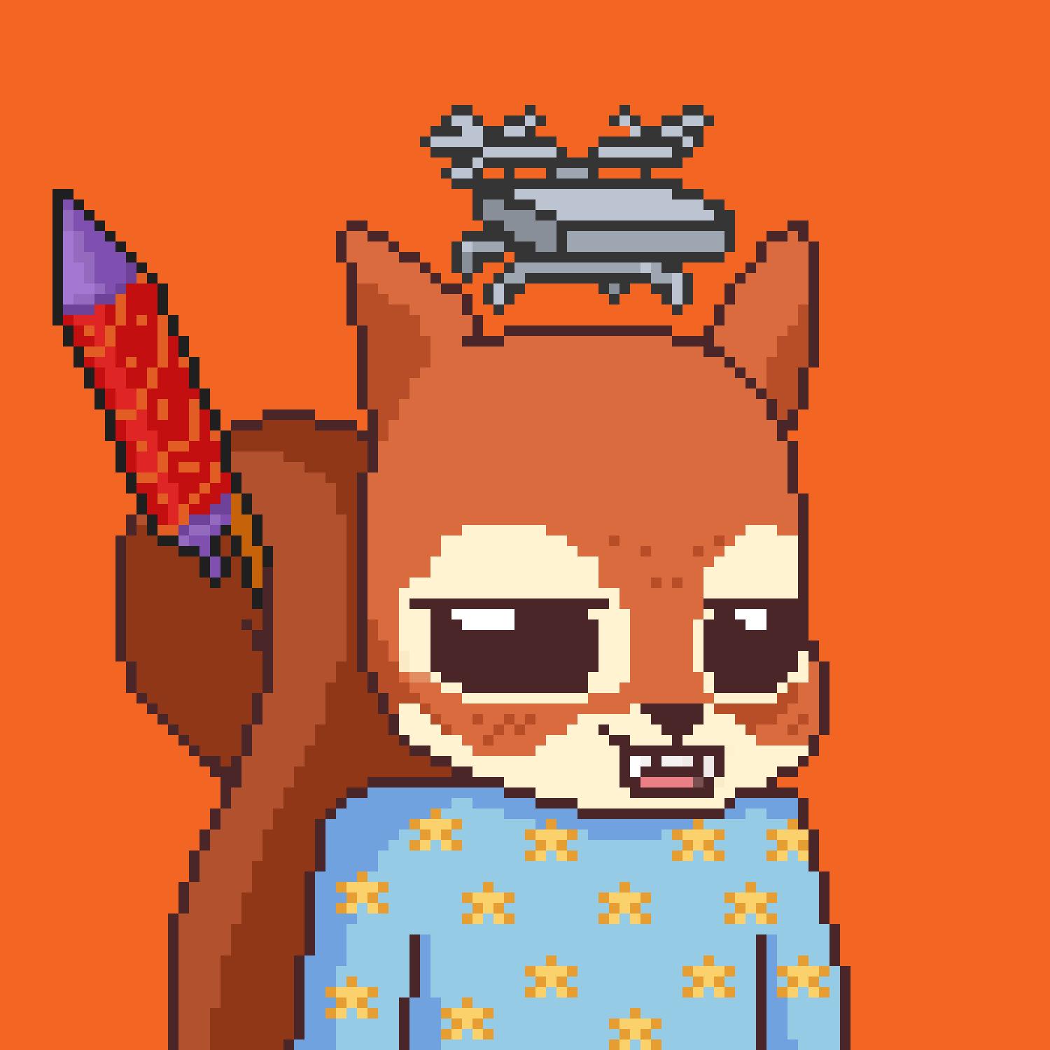 Pixel Squirrels #3736 NFT on Algorand