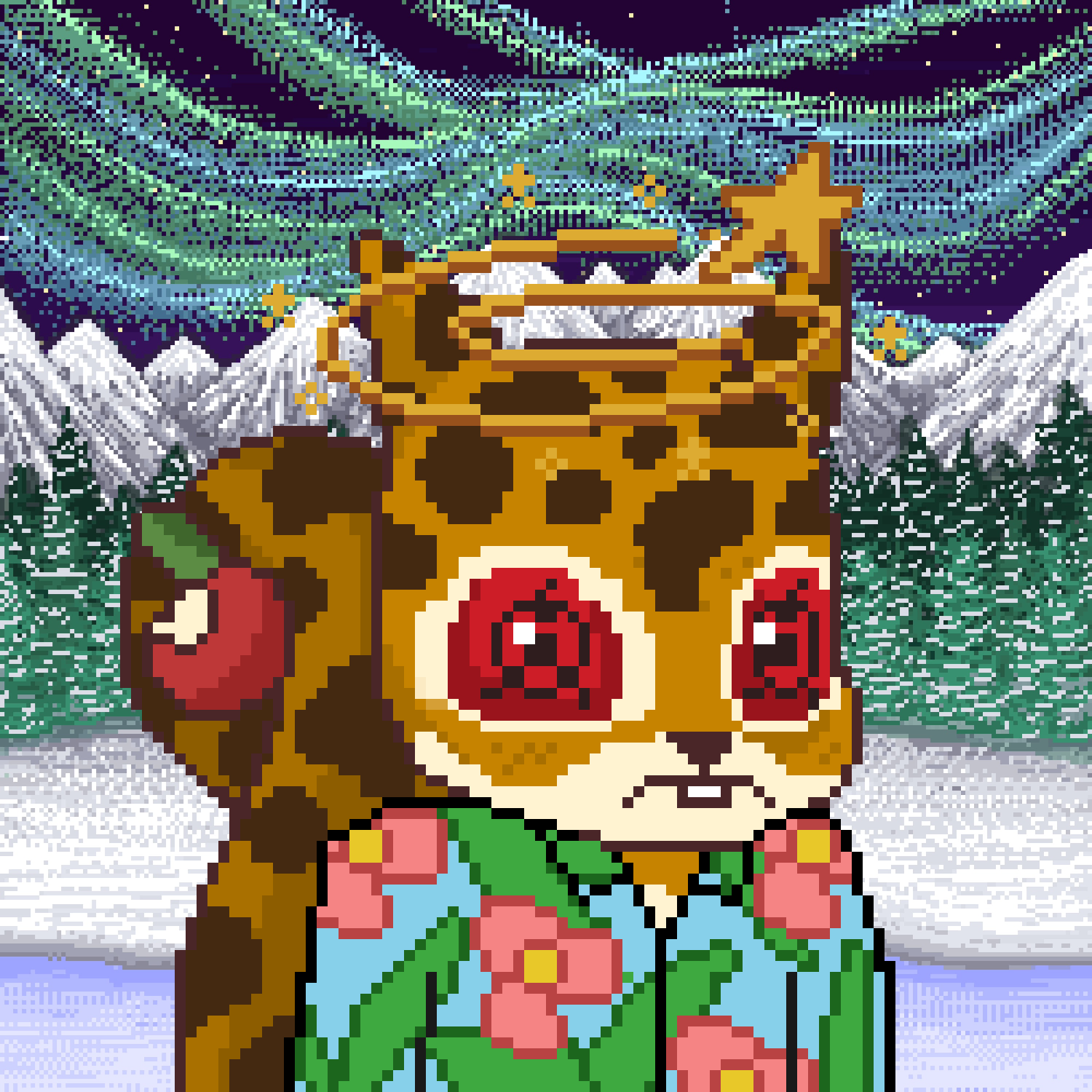 Pixel Squirrels #3749 NFT on Algorand