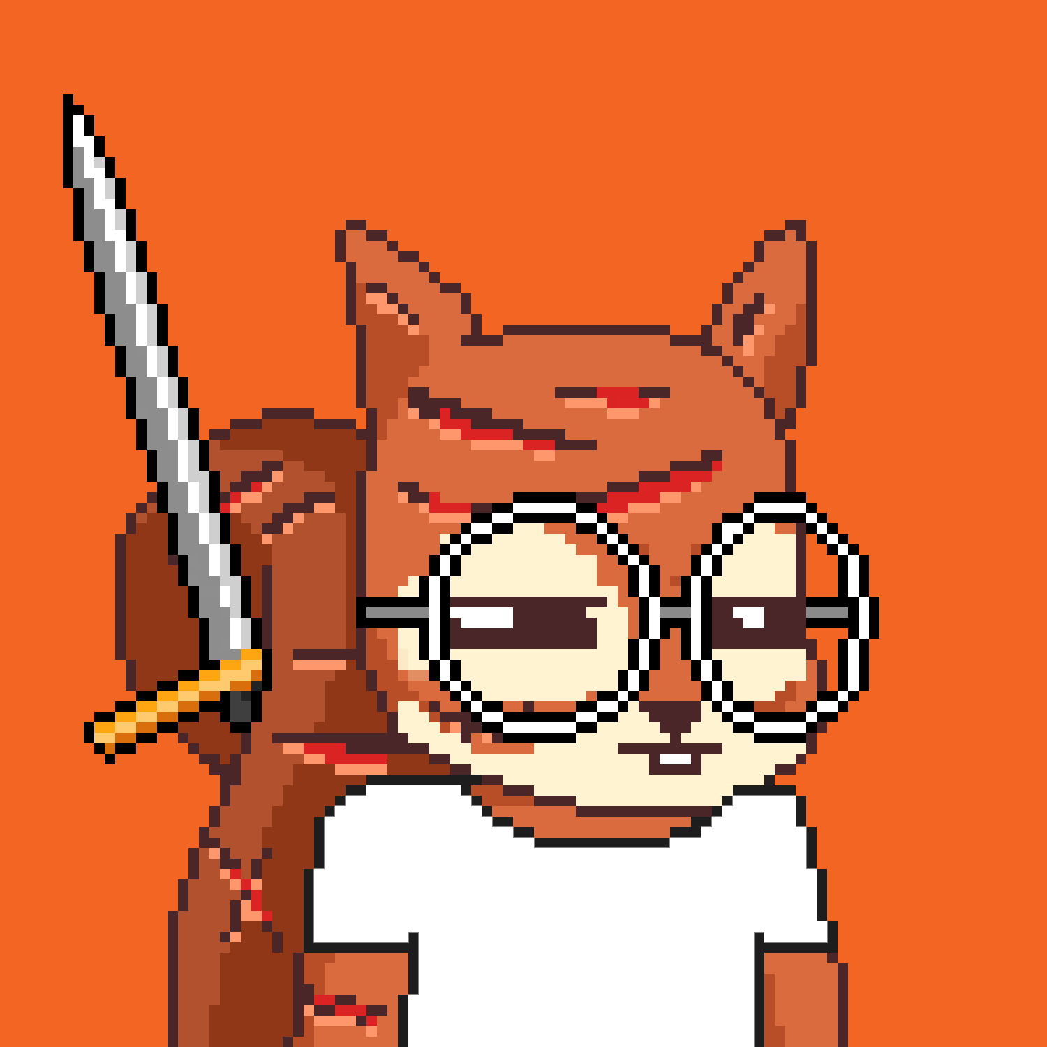 Pixel Squirrels #376 NFT on Algorand