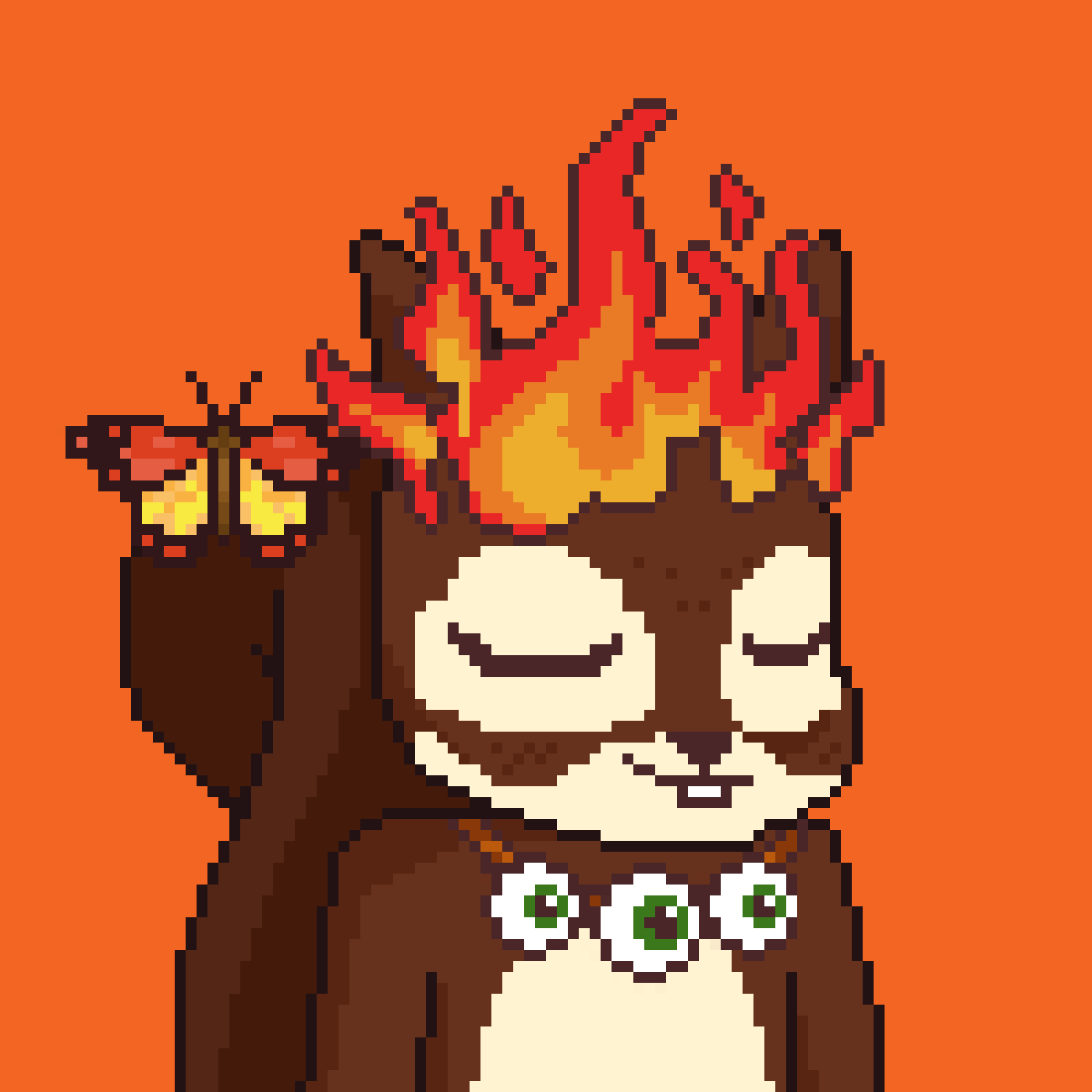 Pixel Squirrels #3773 NFT on Algorand