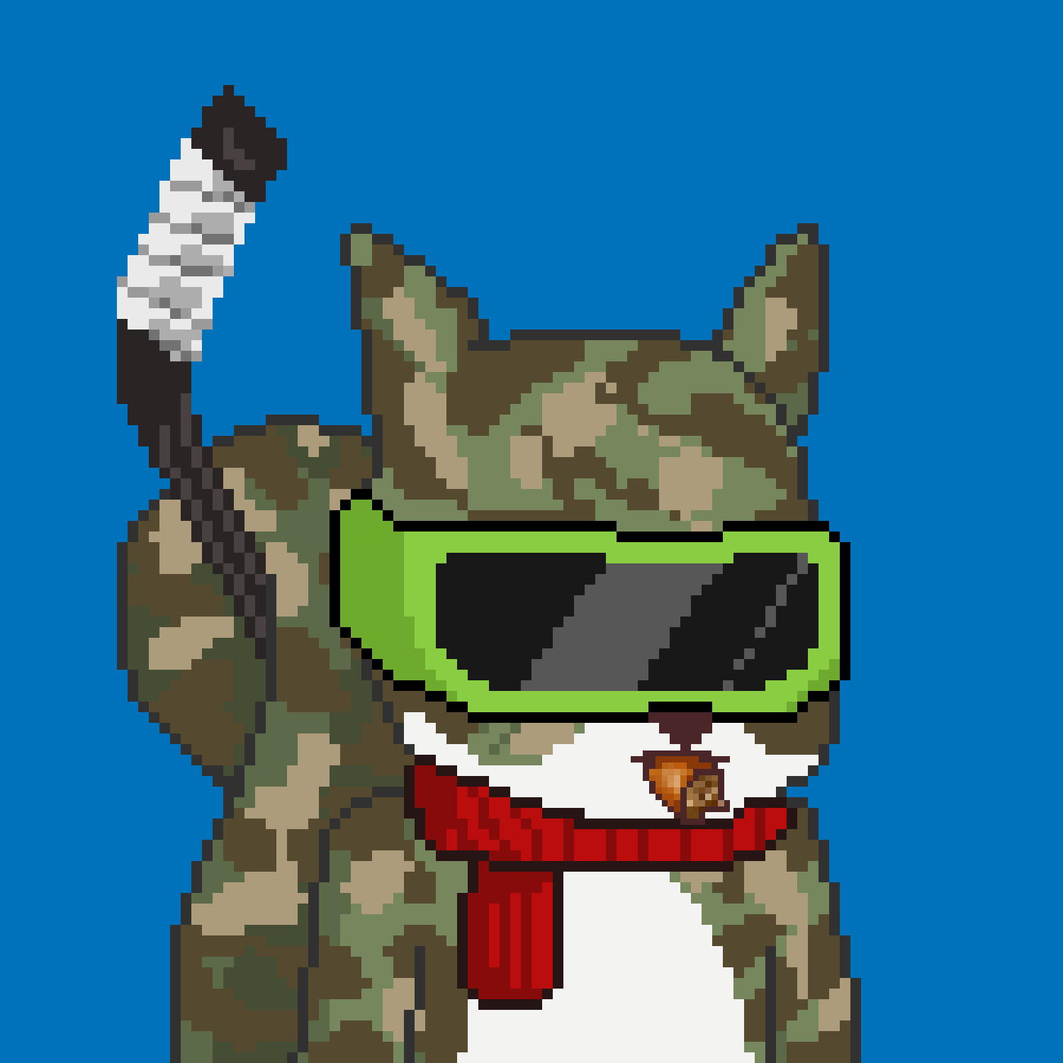 Pixel Squirrels #3798 NFT on Algorand