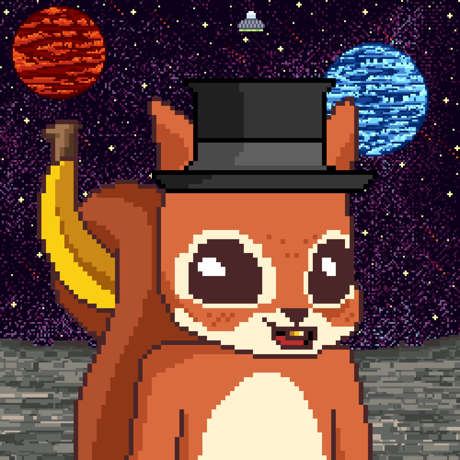 Pixel Squirrels #3803 NFT on Algorand