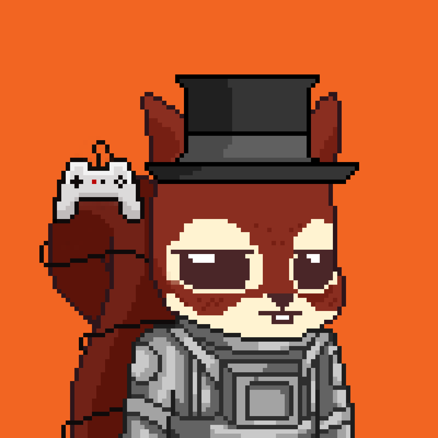 Pixel Squirrels #3808 NFT on Algorand