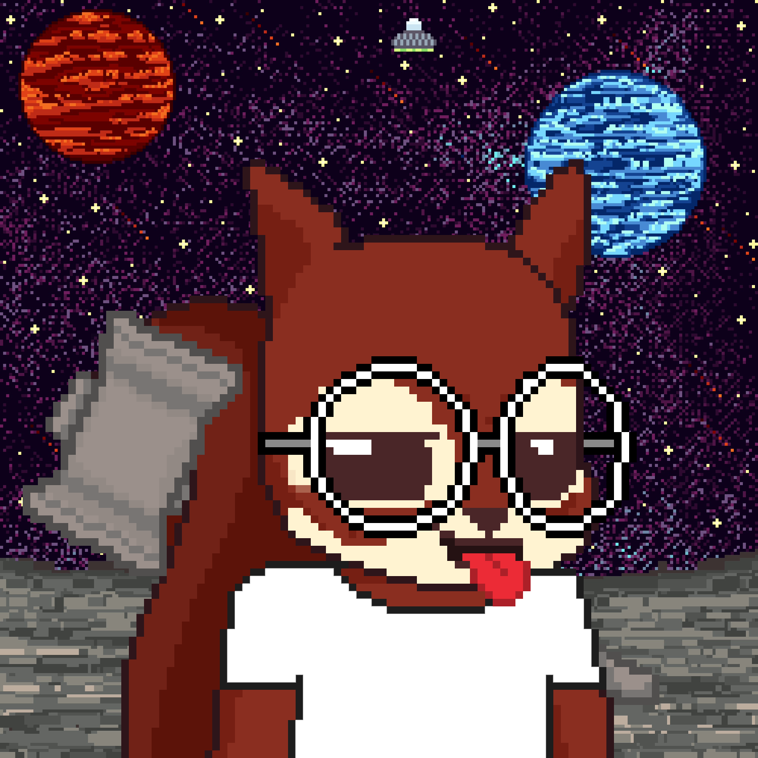 Pixel Squirrels #3809 NFT on Algorand