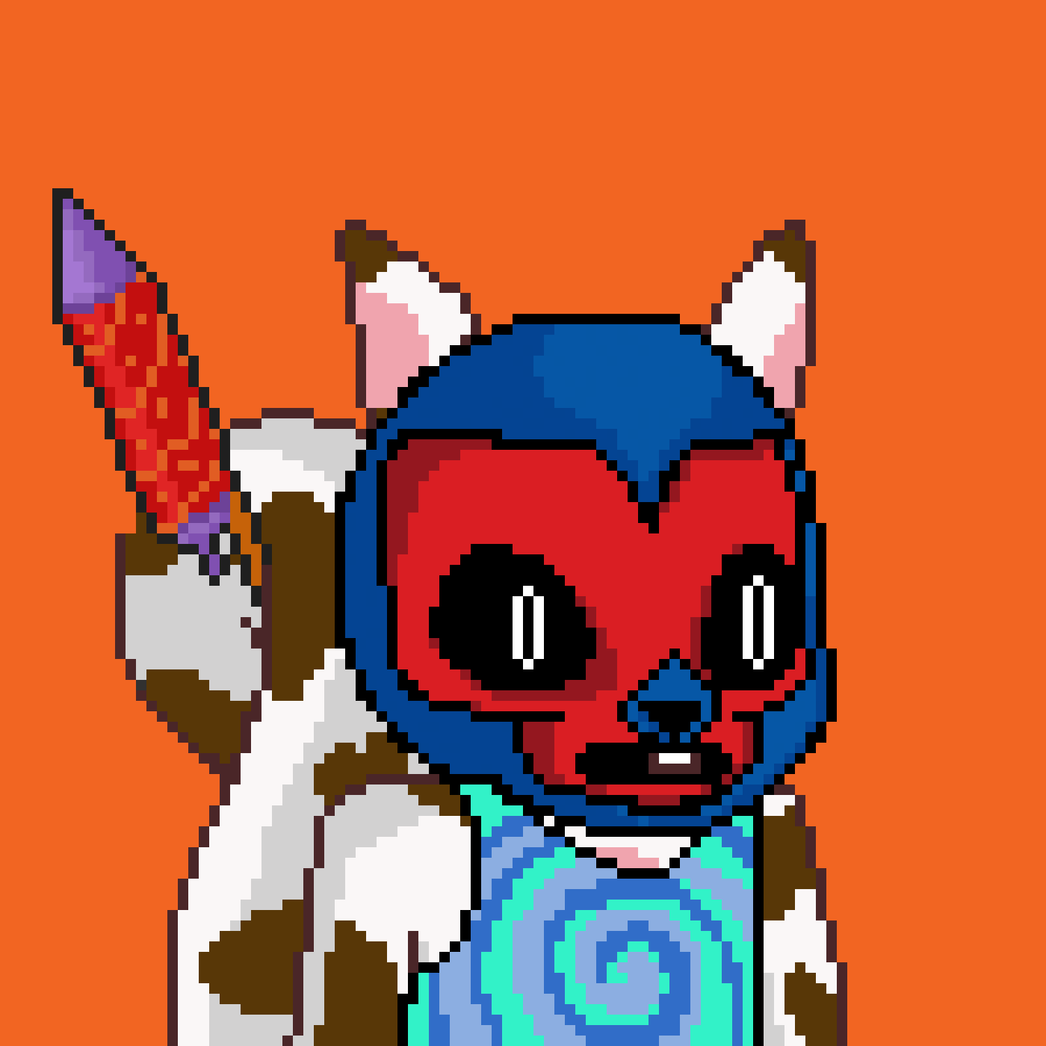 Pixel Squirrels #3812 NFT on Algorand