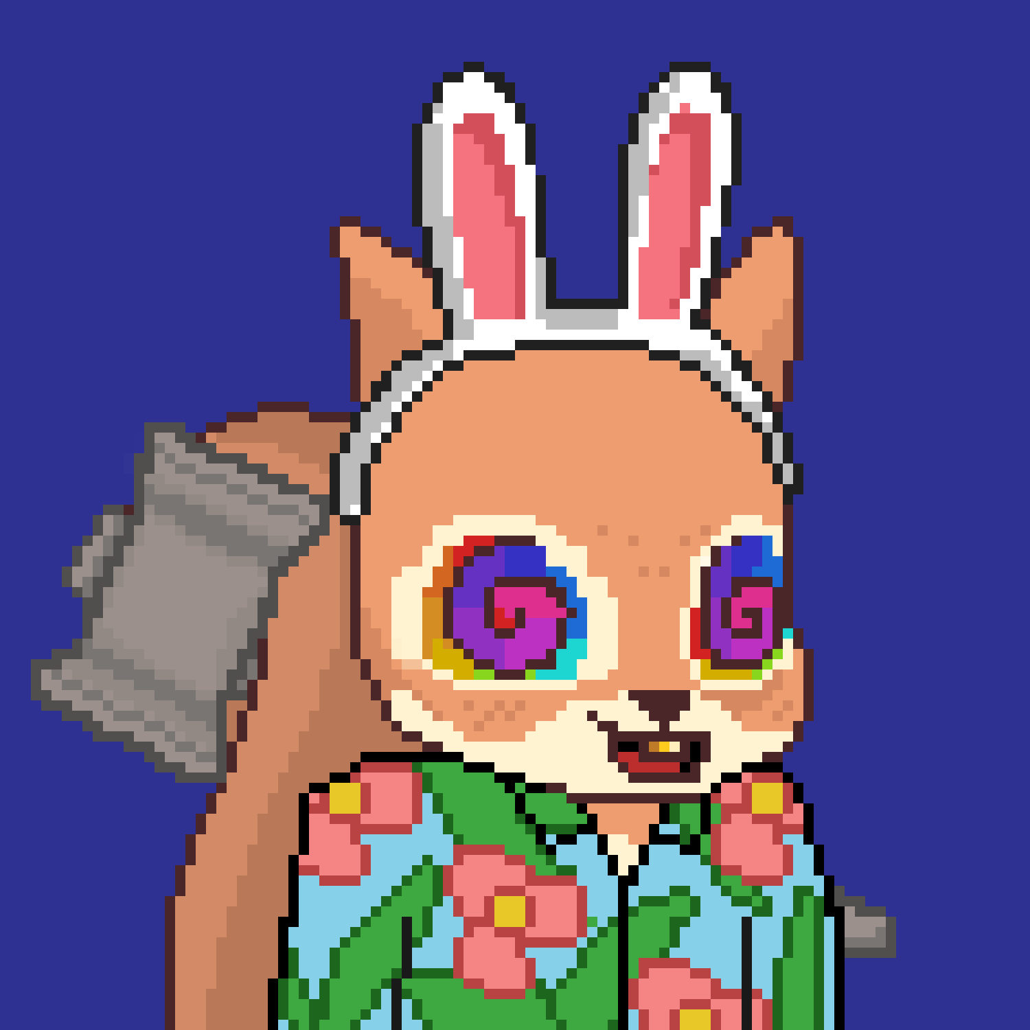 Pixel Squirrels #3814 NFT on Algorand