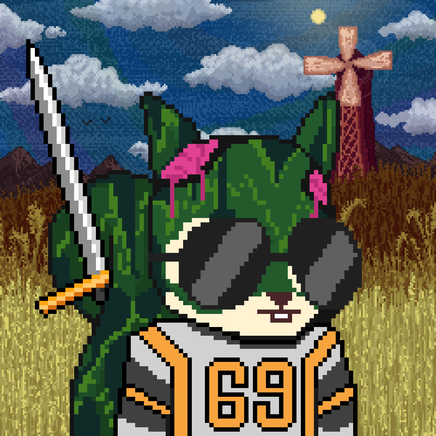 Pixel Squirrels #3815 NFT on Algorand