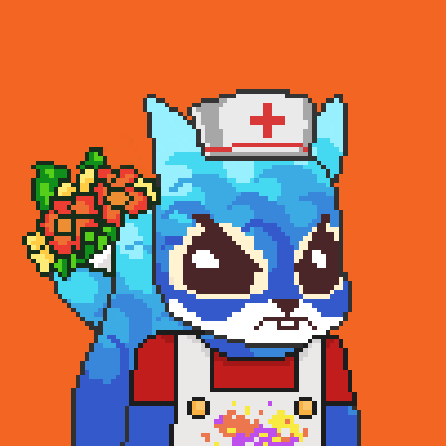 Pixel Squirrels #3820 NFT on Algorand