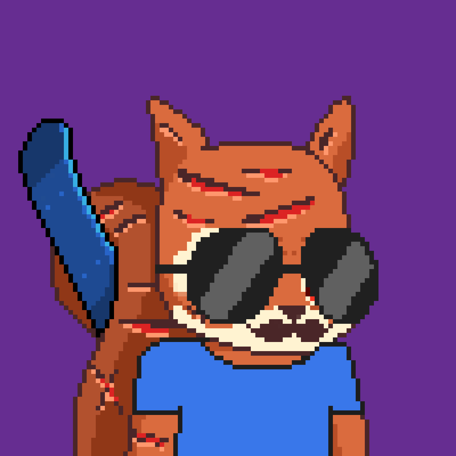 Pixel Squirrels #3821 NFT on Algorand