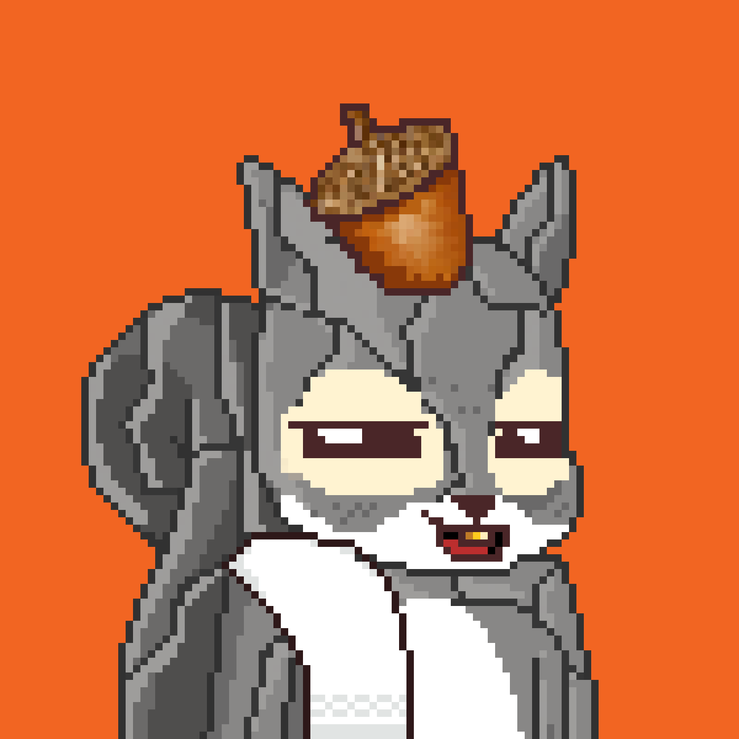 Pixel Squirrels #3825 NFT on Algorand