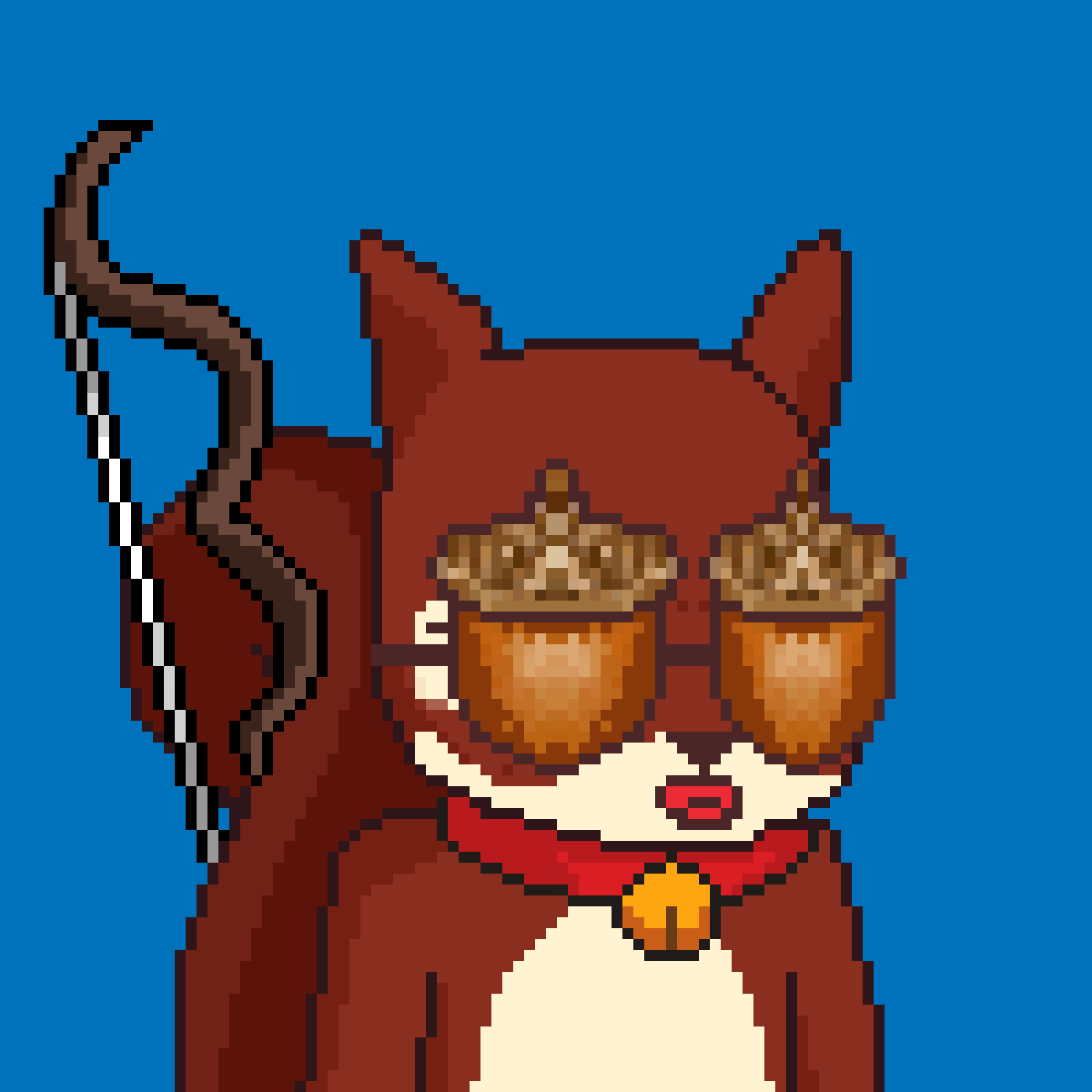 Pixel Squirrels #3826 NFT on Algorand