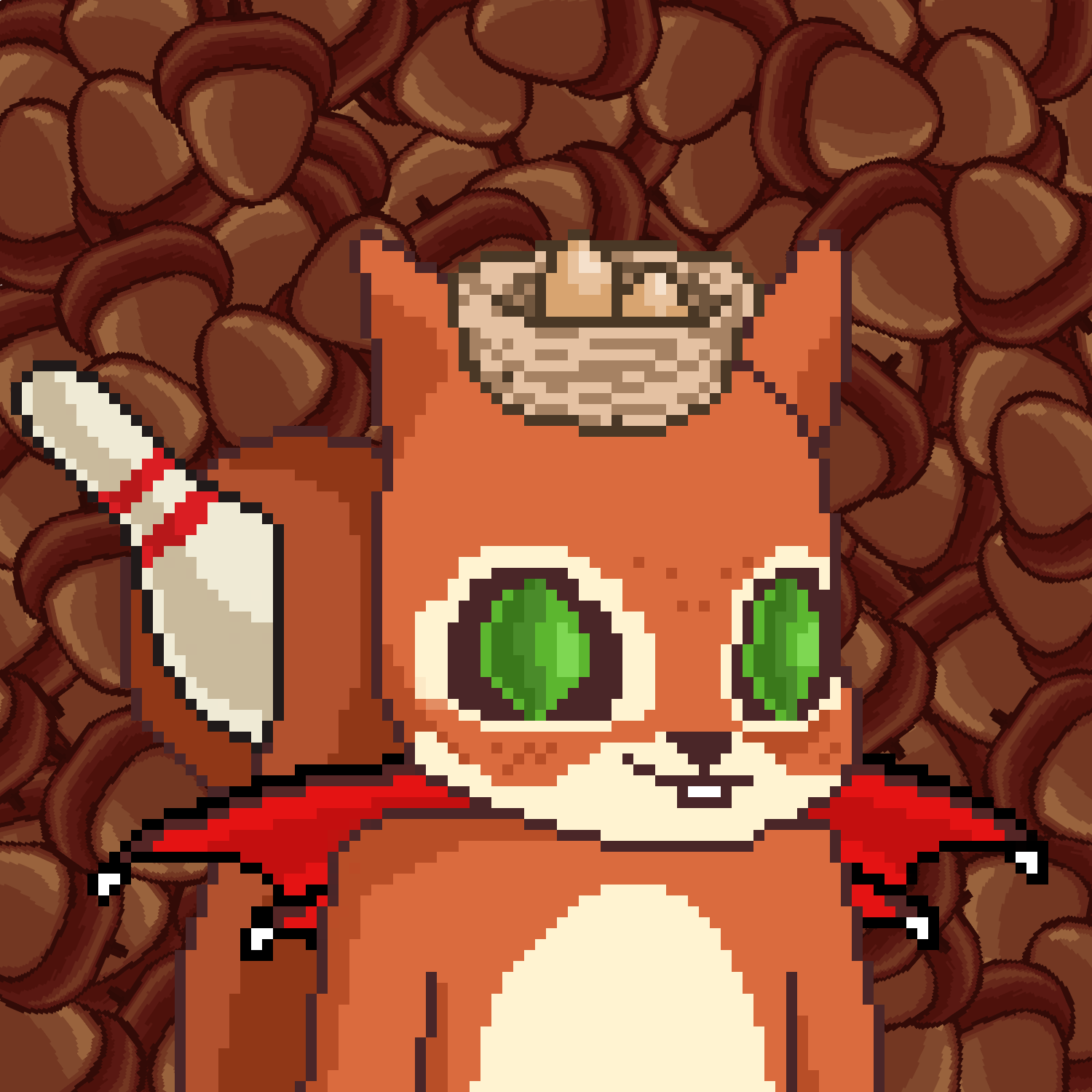 Pixel Squirrels #3827 NFT on Algorand