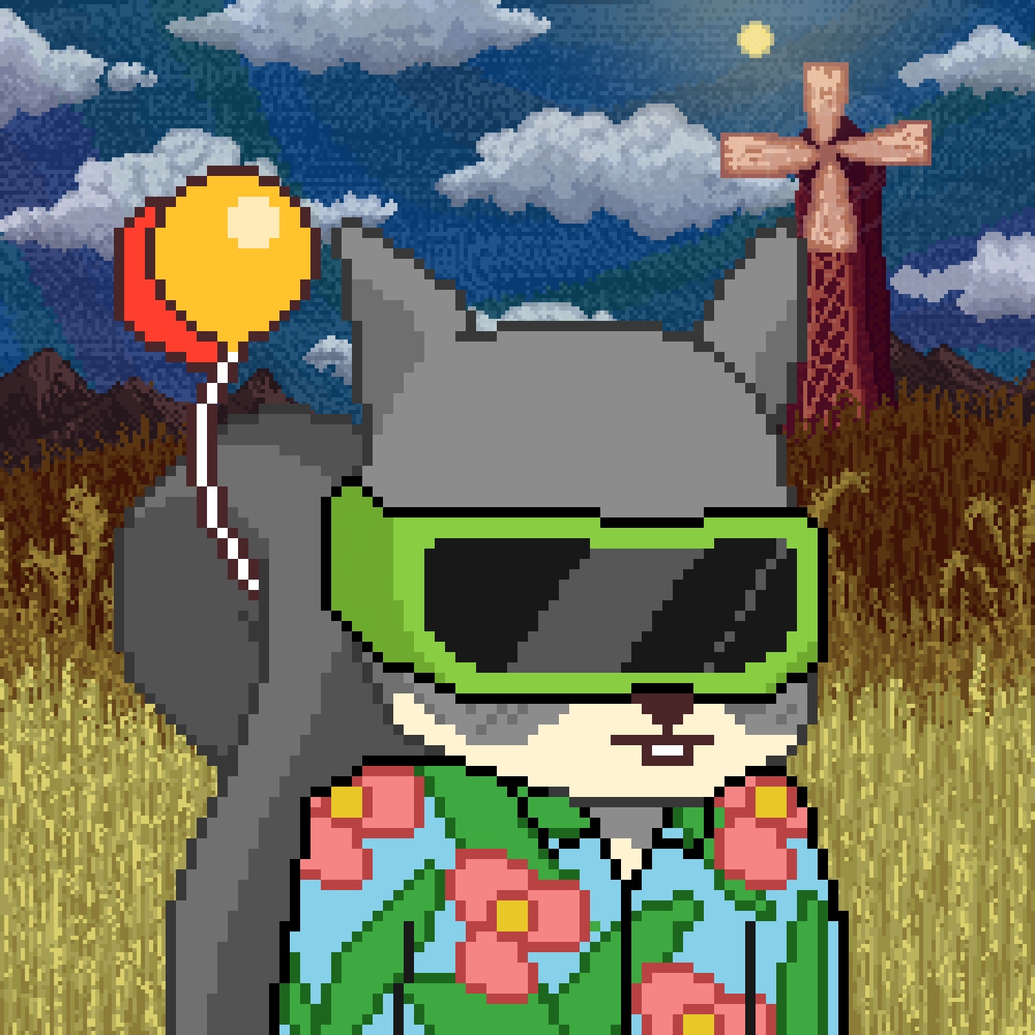 Pixel Squirrels #3830 NFT on Algorand