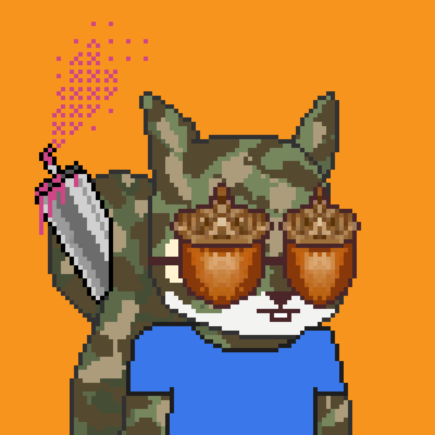 Pixel Squirrels #3833 NFT on Algorand