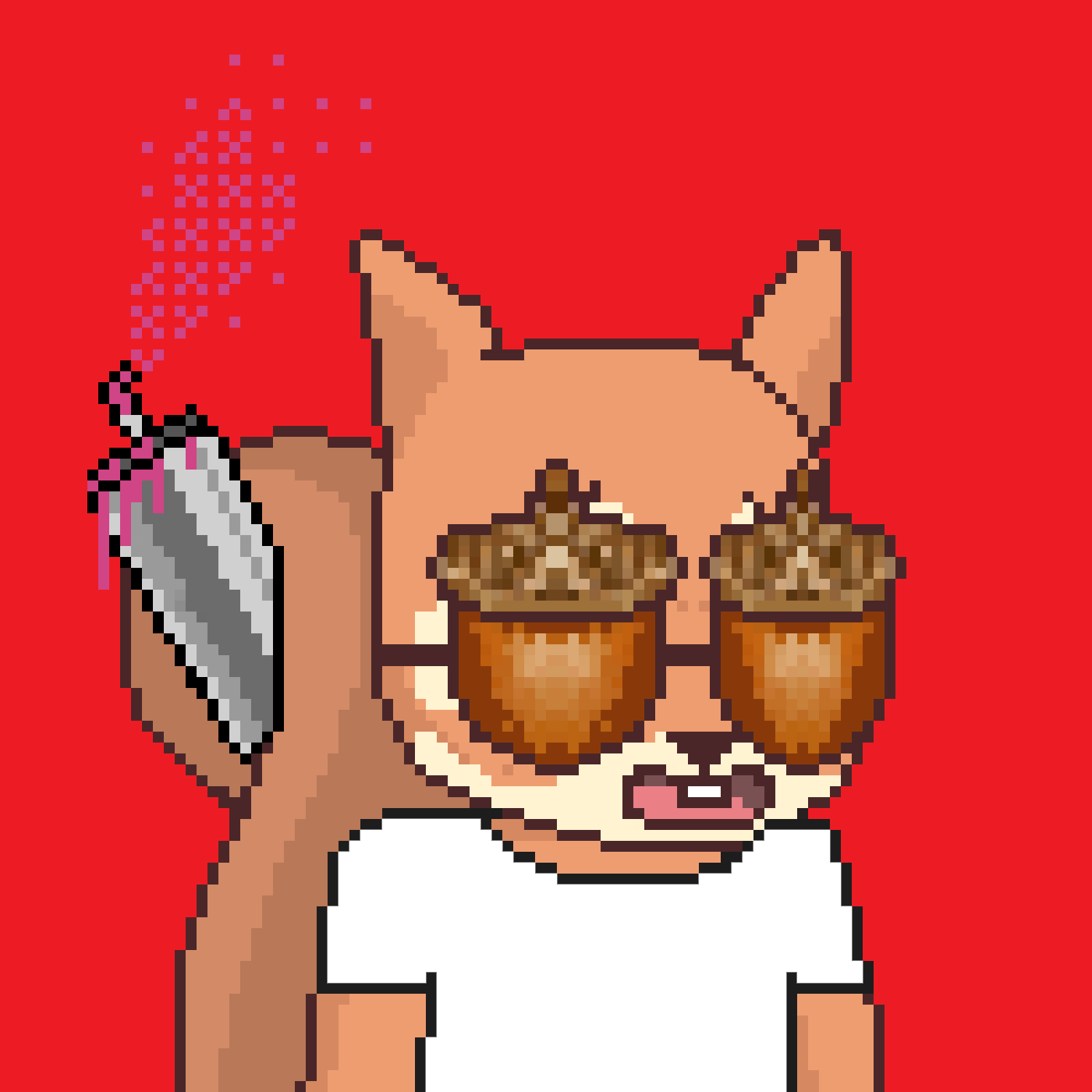 Pixel Squirrels #3847 NFT on Algorand