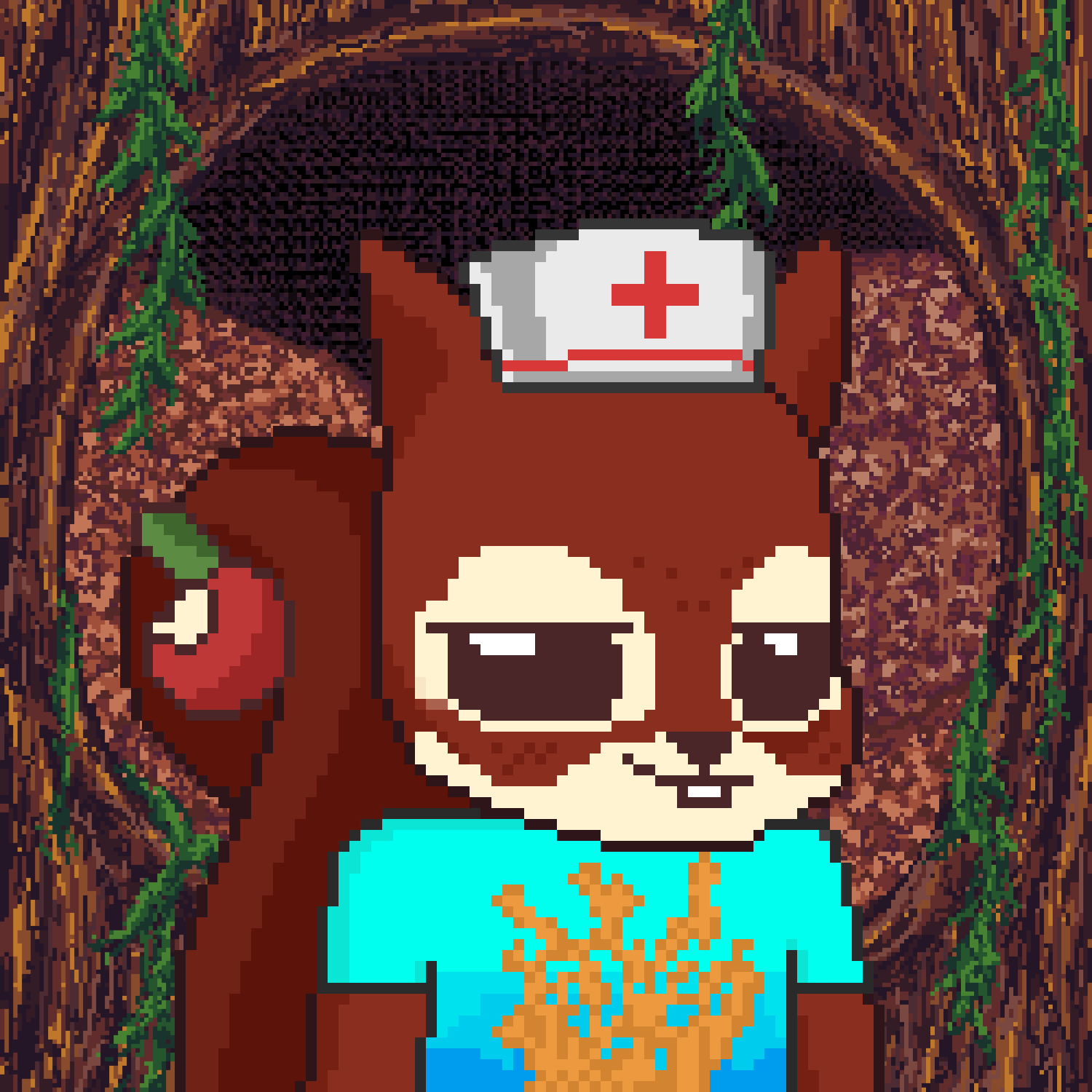 Pixel Squirrels #3853 NFT on Algorand