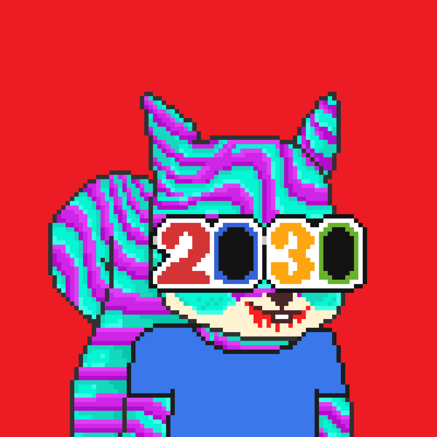 Pixel Squirrels #3856 NFT on Algorand