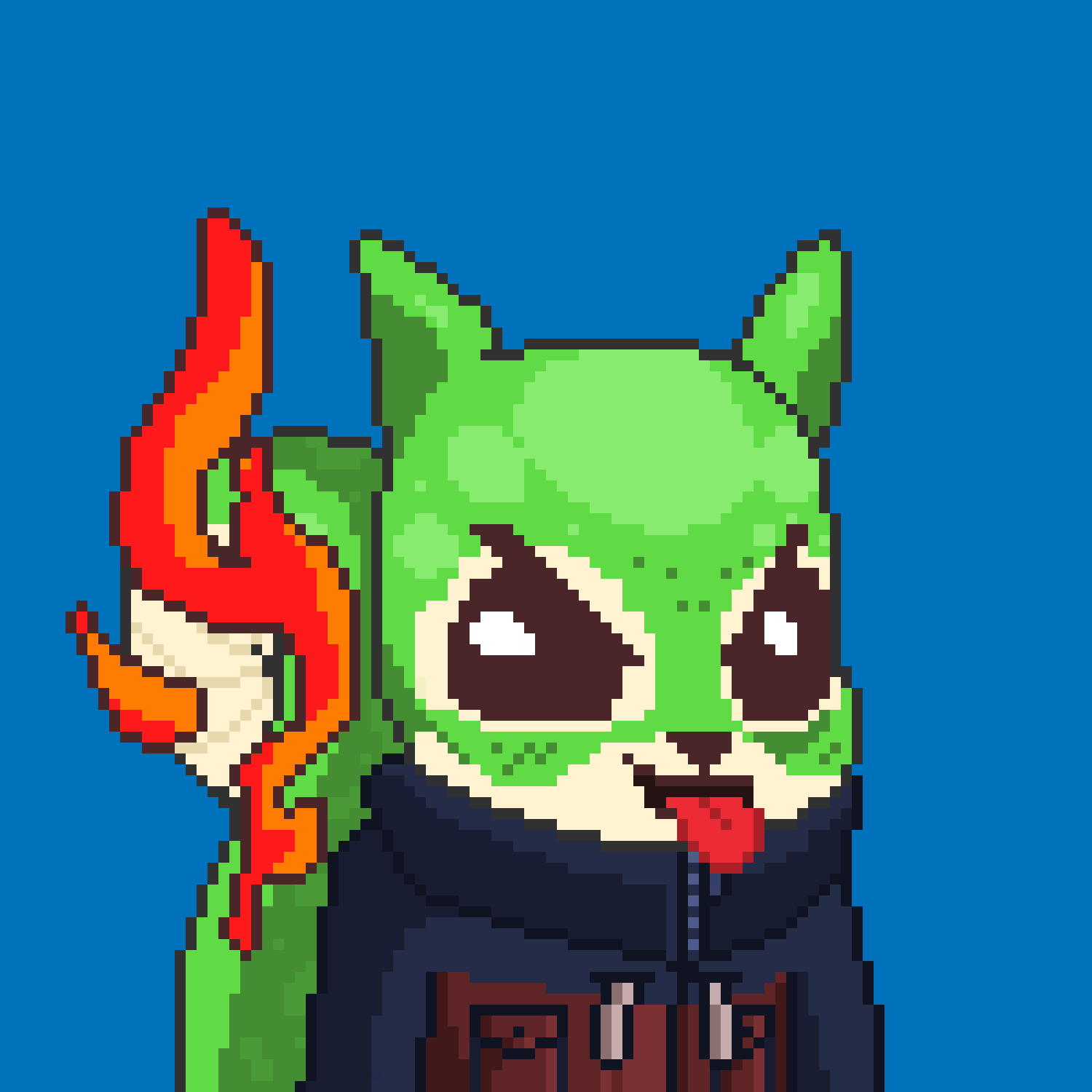 Pixel Squirrels #3864 NFT on Algorand