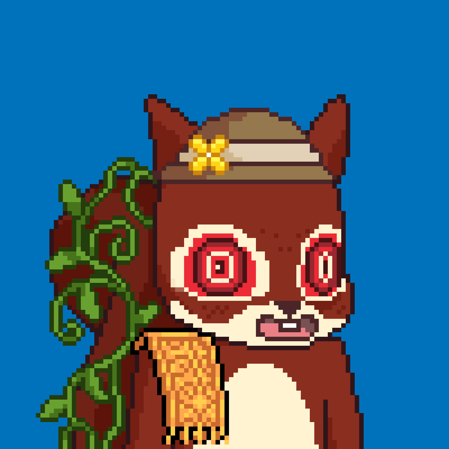 Pixel Squirrels #3866 NFT on Algorand