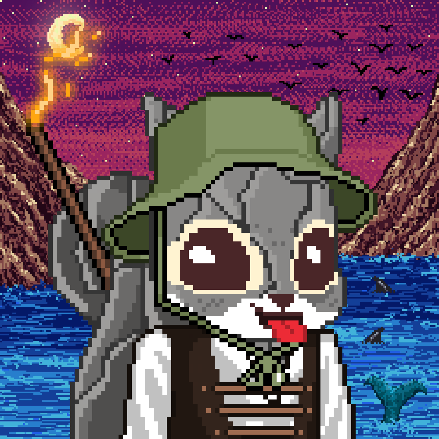 Pixel Squirrels #3872 NFT on Algorand