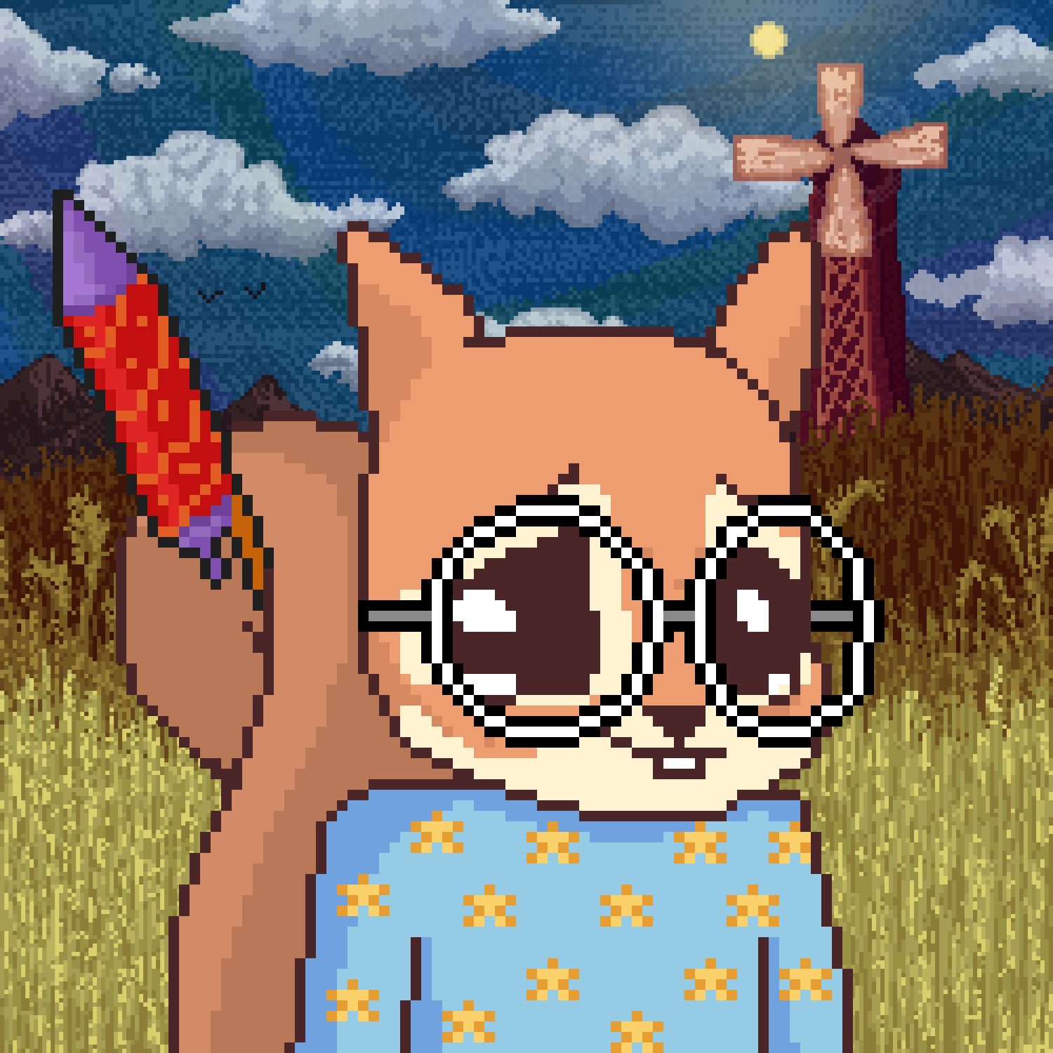 Pixel Squirrels #3875 NFT on Algorand