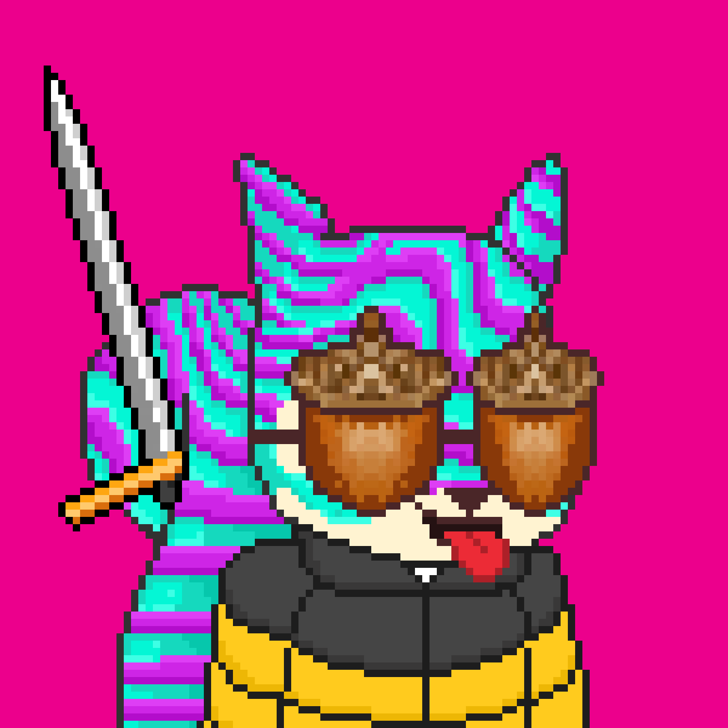 Pixel Squirrels #3879 NFT on Algorand