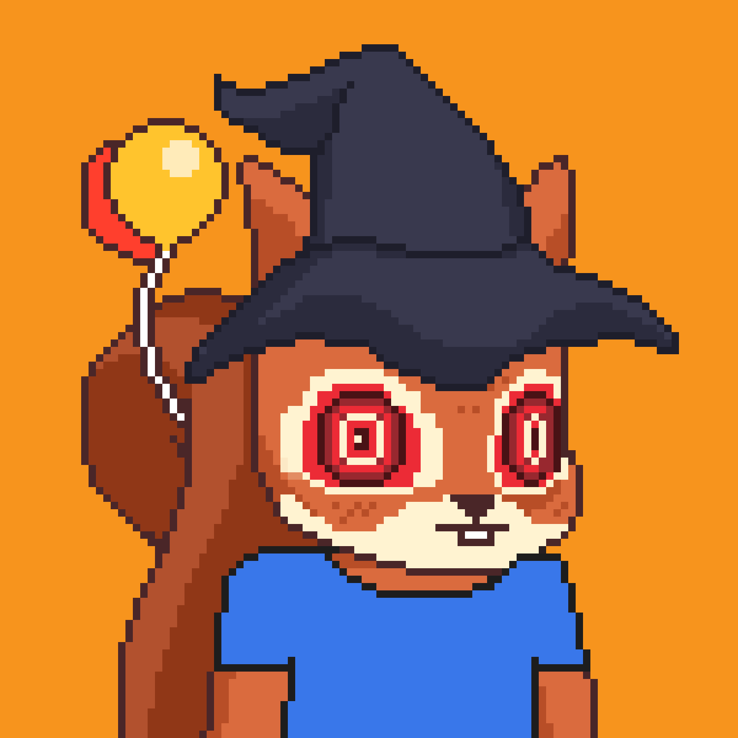 Pixel Squirrels #3891 NFT on Algorand