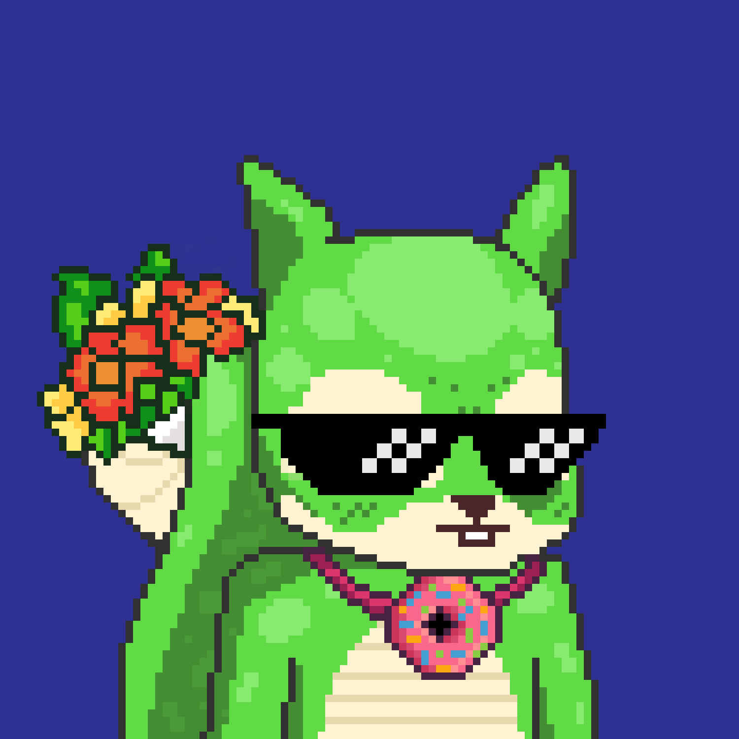 Pixel Squirrels #3896 NFT on Algorand
