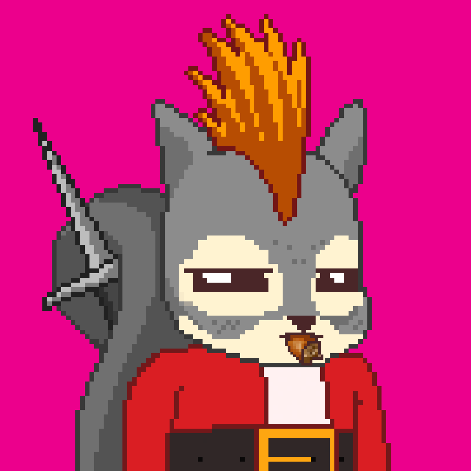 Pixel Squirrels #3920 NFT on Algorand