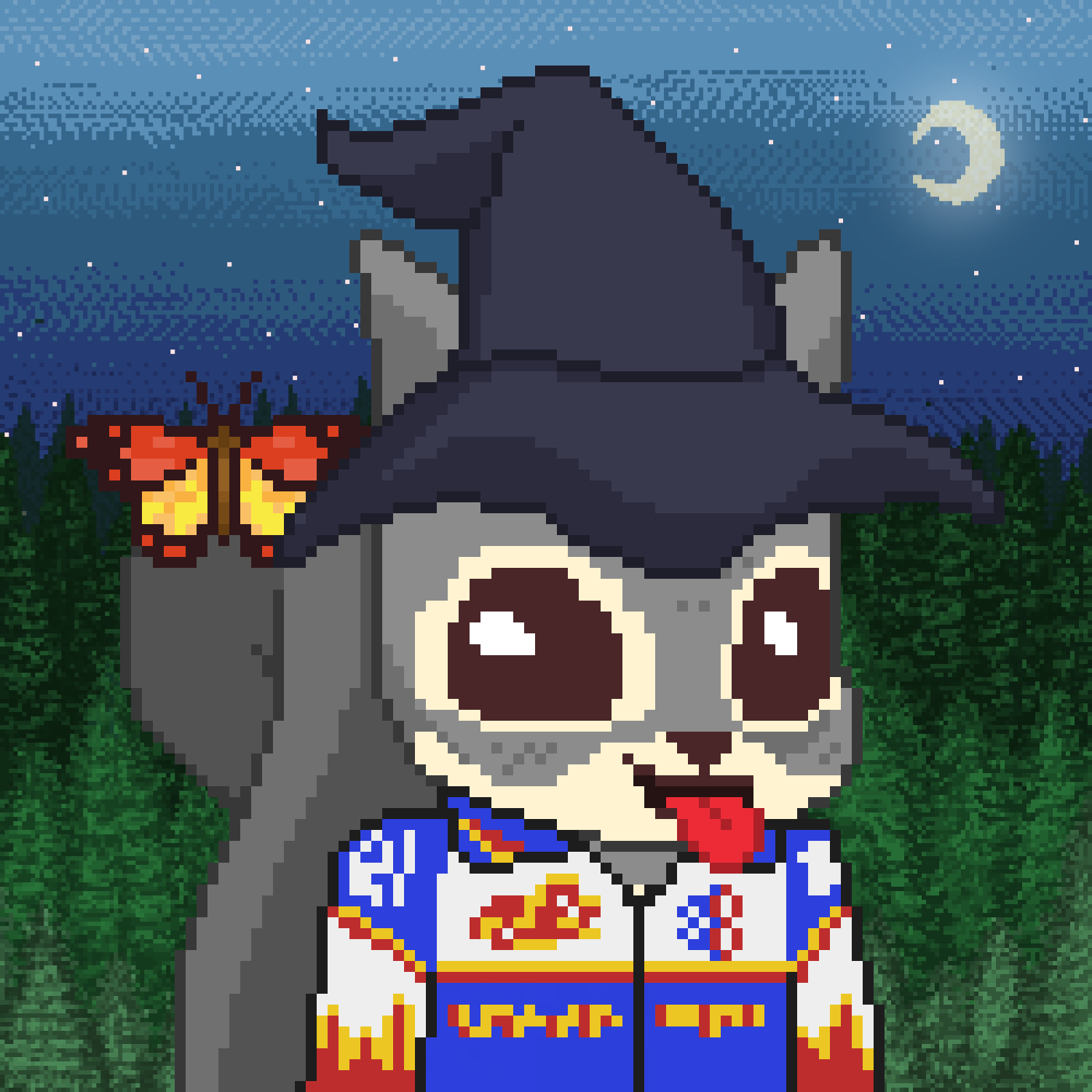 Pixel Squirrels #3933 NFT on Algorand