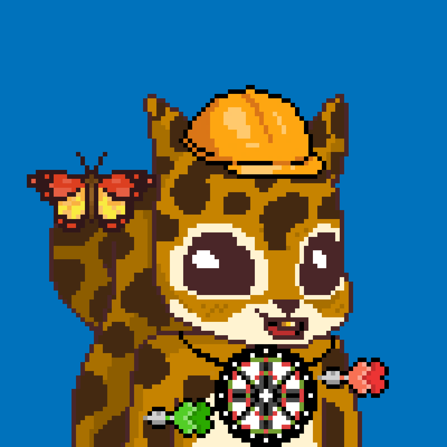 Pixel Squirrels #3935 NFT on Algorand