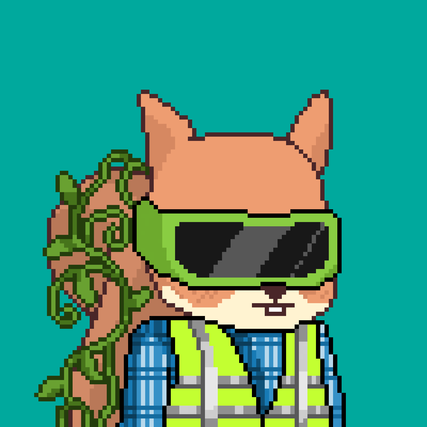 Pixel Squirrels #3938 NFT on Algorand