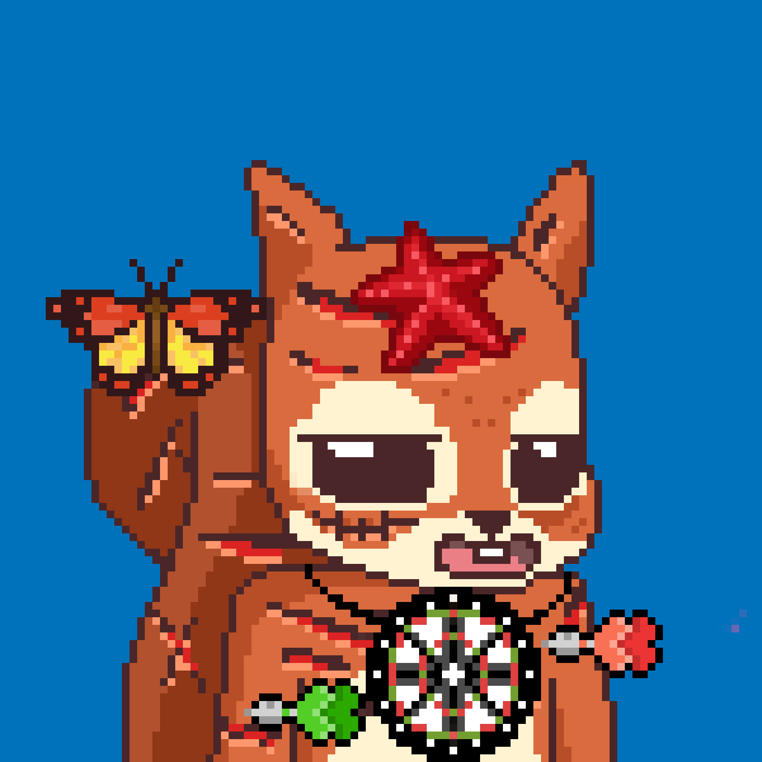 Pixel Squirrels #3960 NFT on Algorand