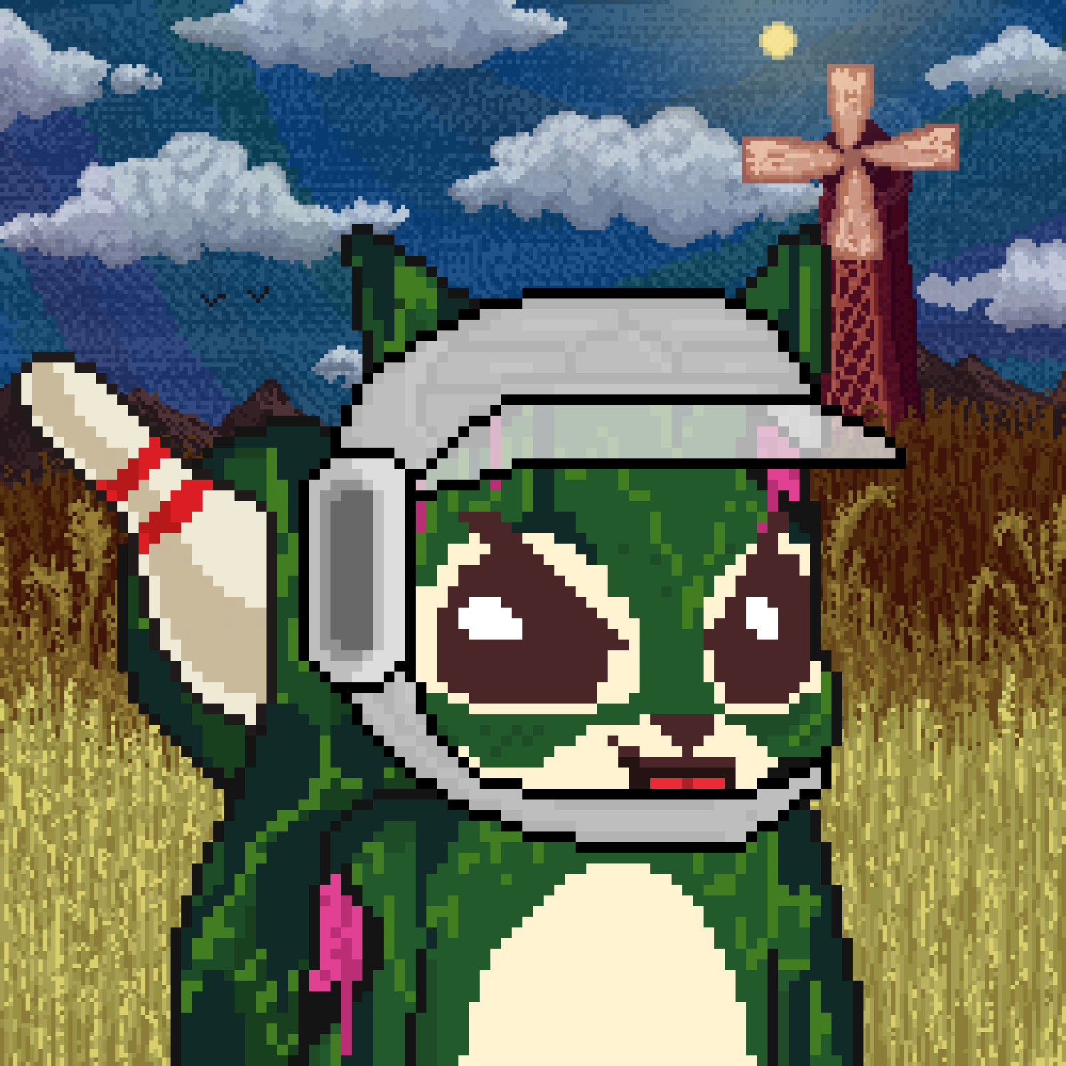 Pixel Squirrels #3965 NFT on Algorand