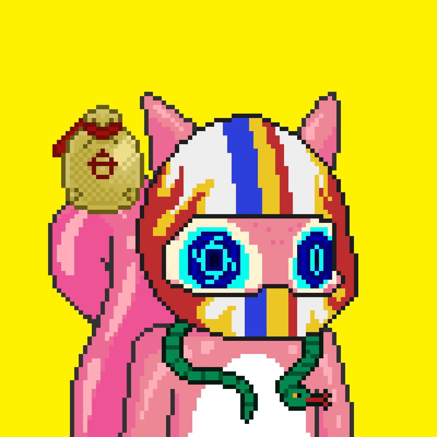 Pixel Squirrels #3970 NFT on Algorand