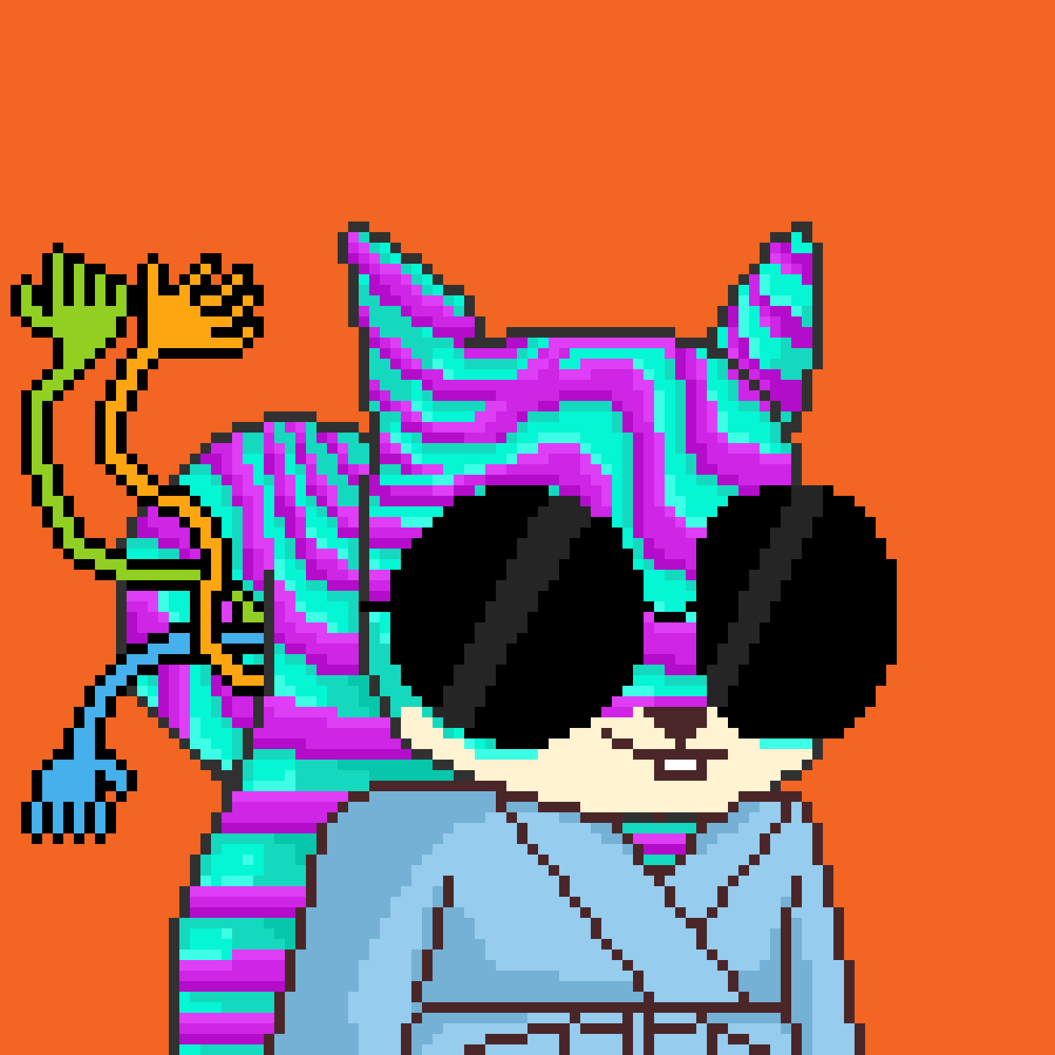 Pixel Squirrels #400 NFT on Algorand