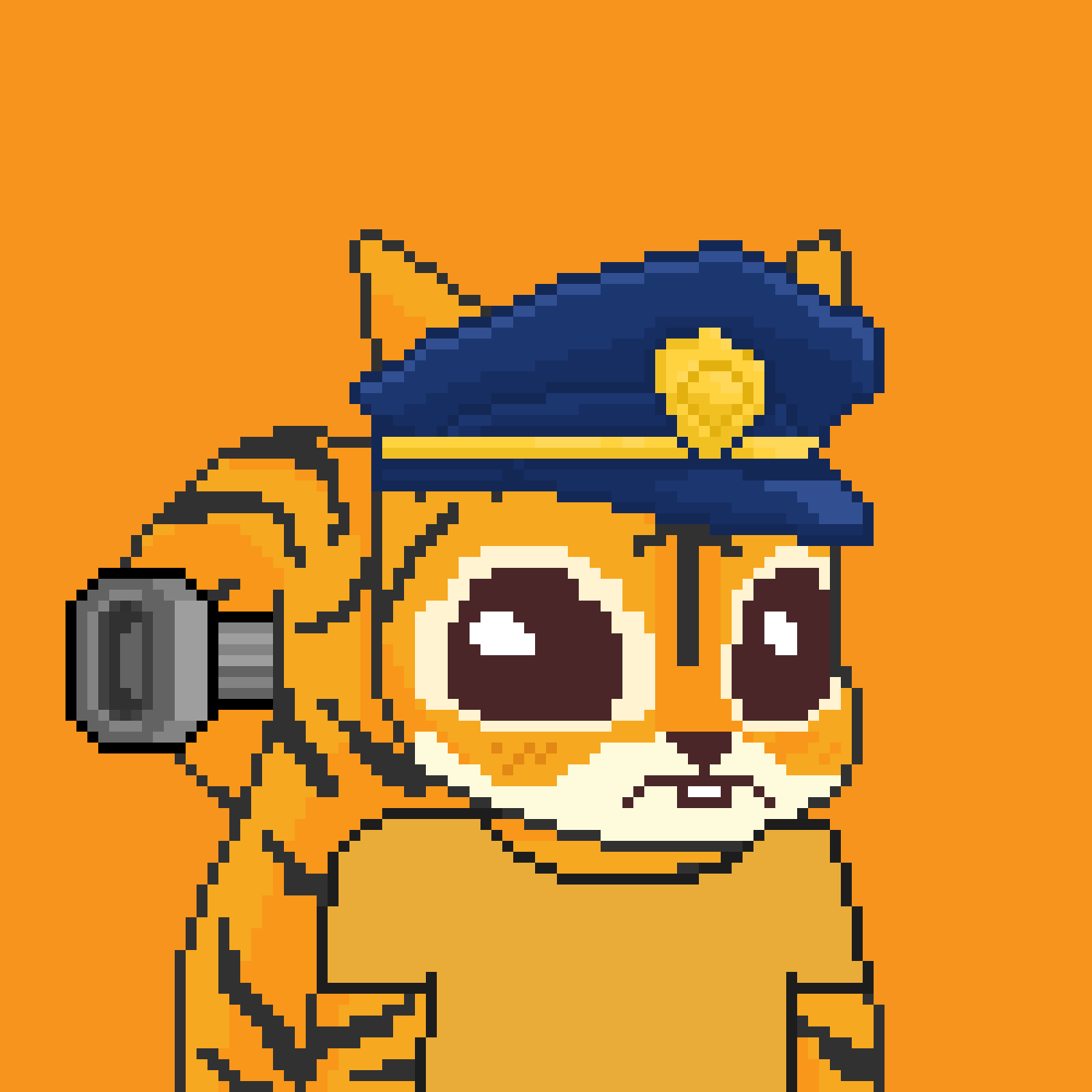 Pixel Squirrels #4017 NFT on Algorand